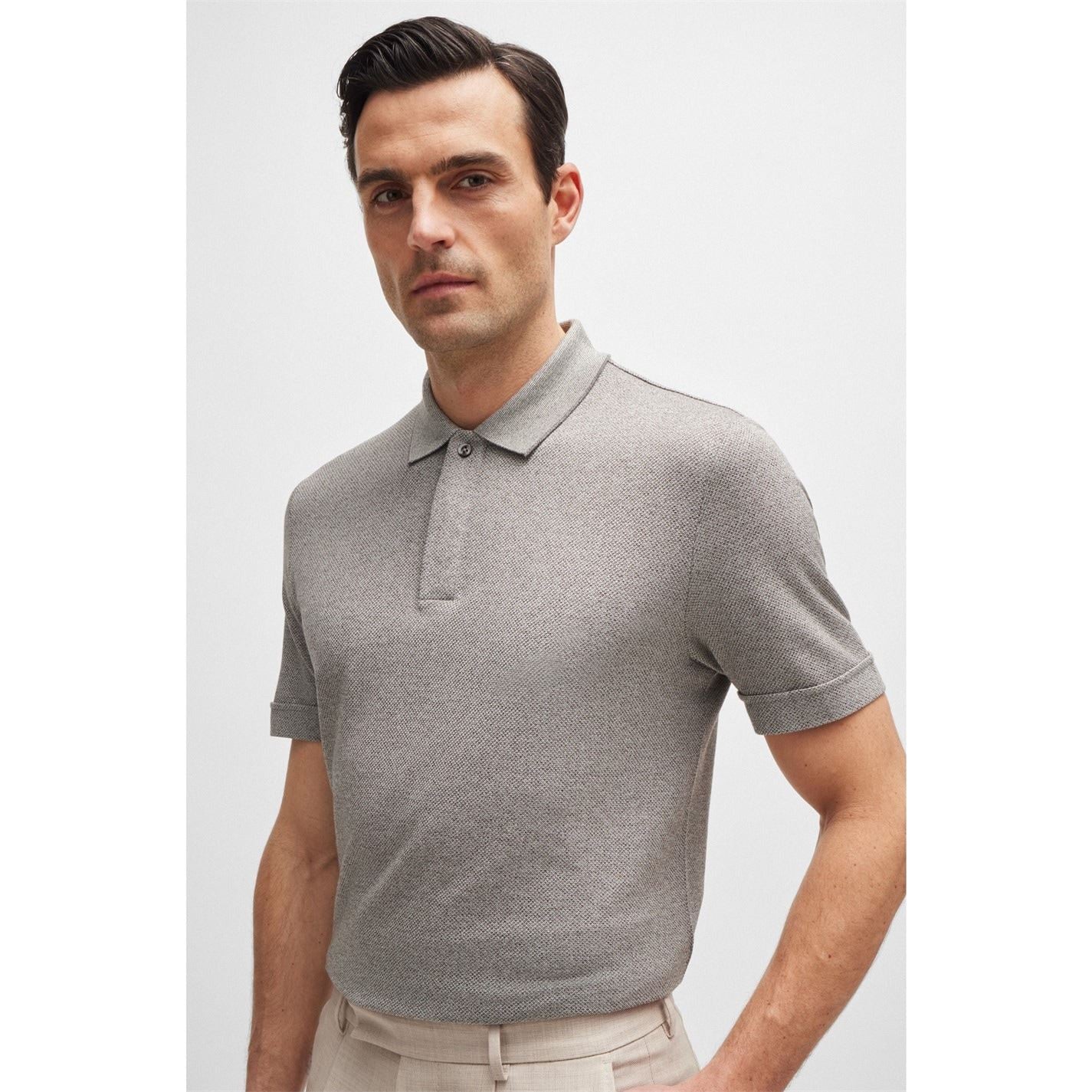 Boss Mens L Perry 66 10263019 01 Polo Shirt