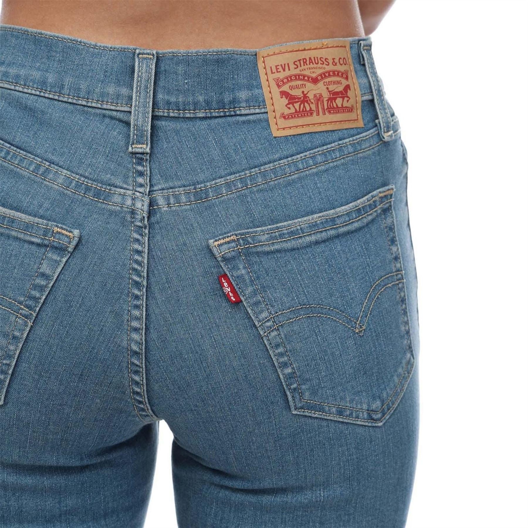 Levis High Rise Super Skinny Fit Jeans