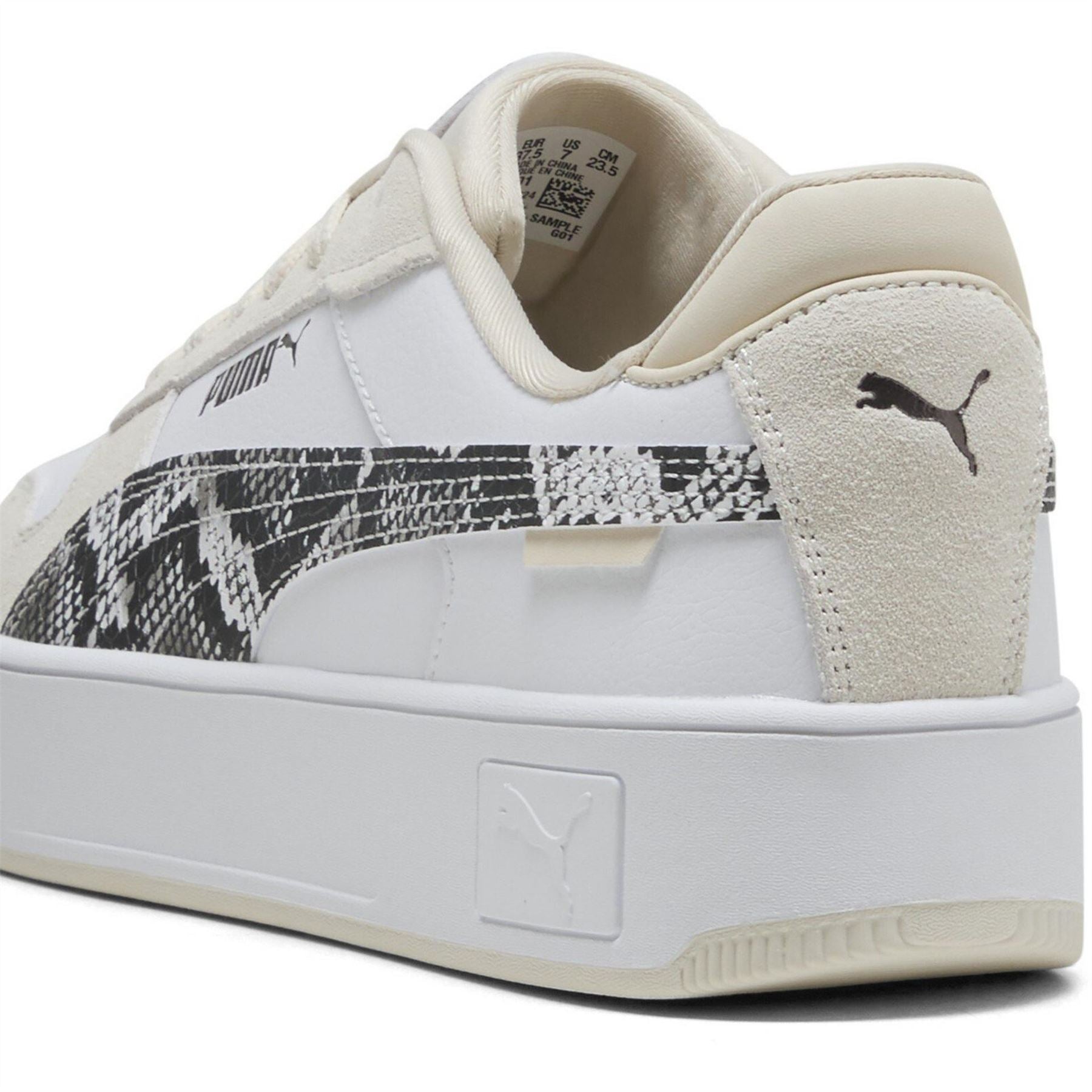 Puma Carina Street Snake Chic Low Top Trainers