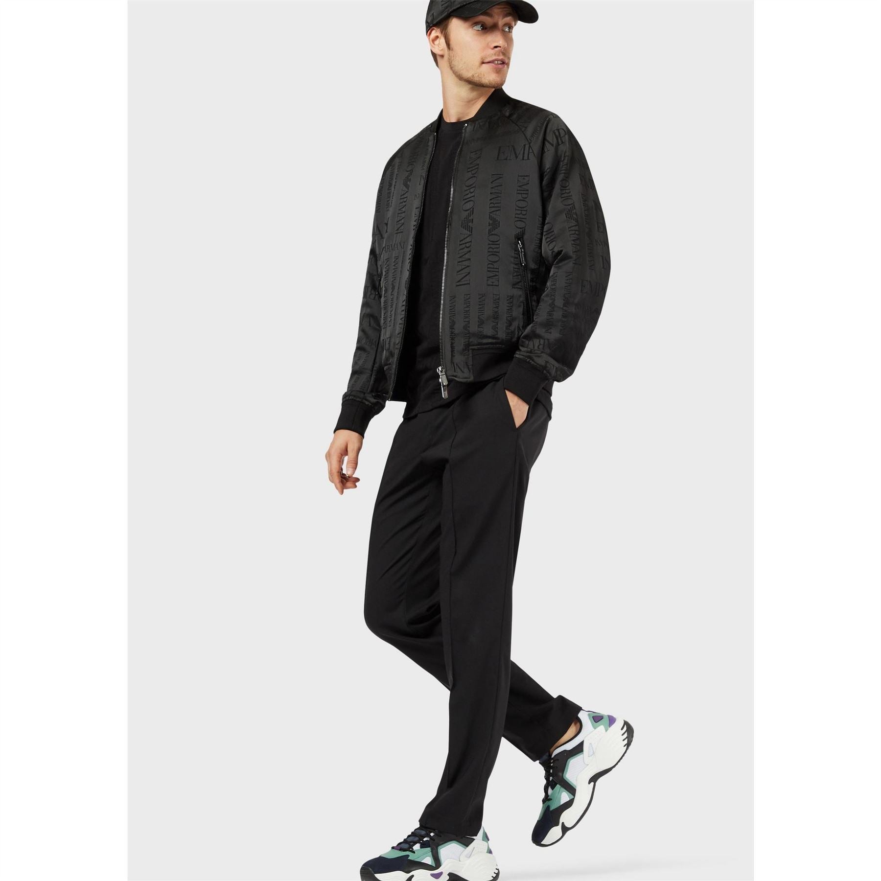 Emporio Armani Casual Straight Leg Trousers
