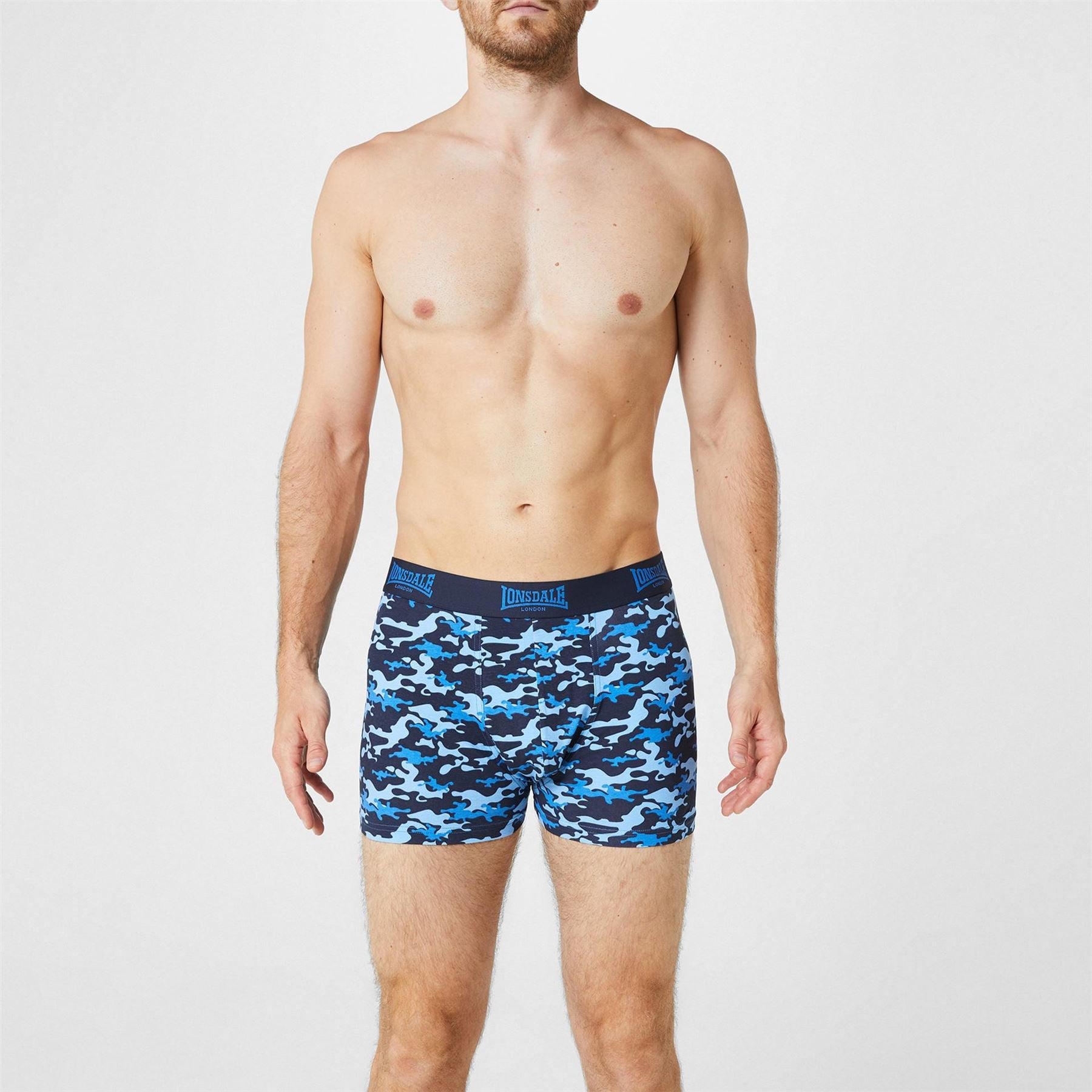 Lonsdale Mens 2 Pack Trunk