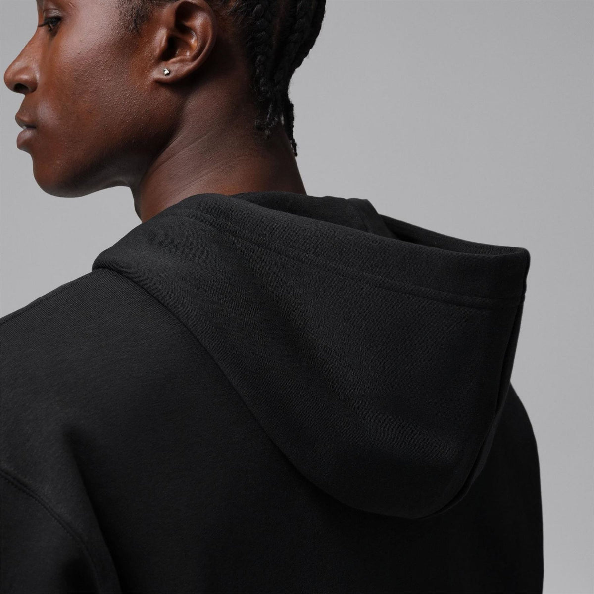 Air Jordan Relaxed Fit Warm Top with Kangaroo Pocket Hoodie
