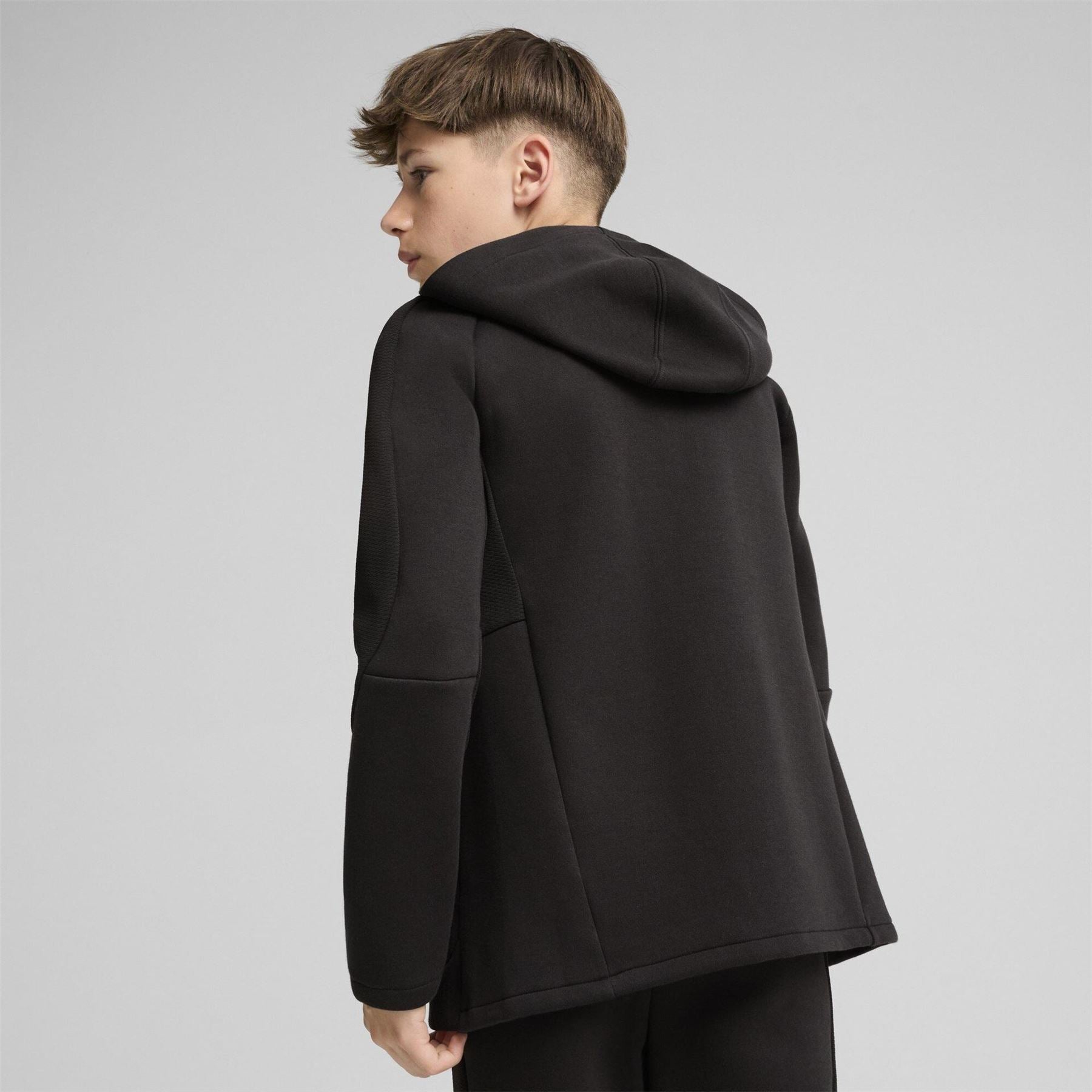 Puma Evostripe Hooded Sweat Jacket with Ribbed Cuff