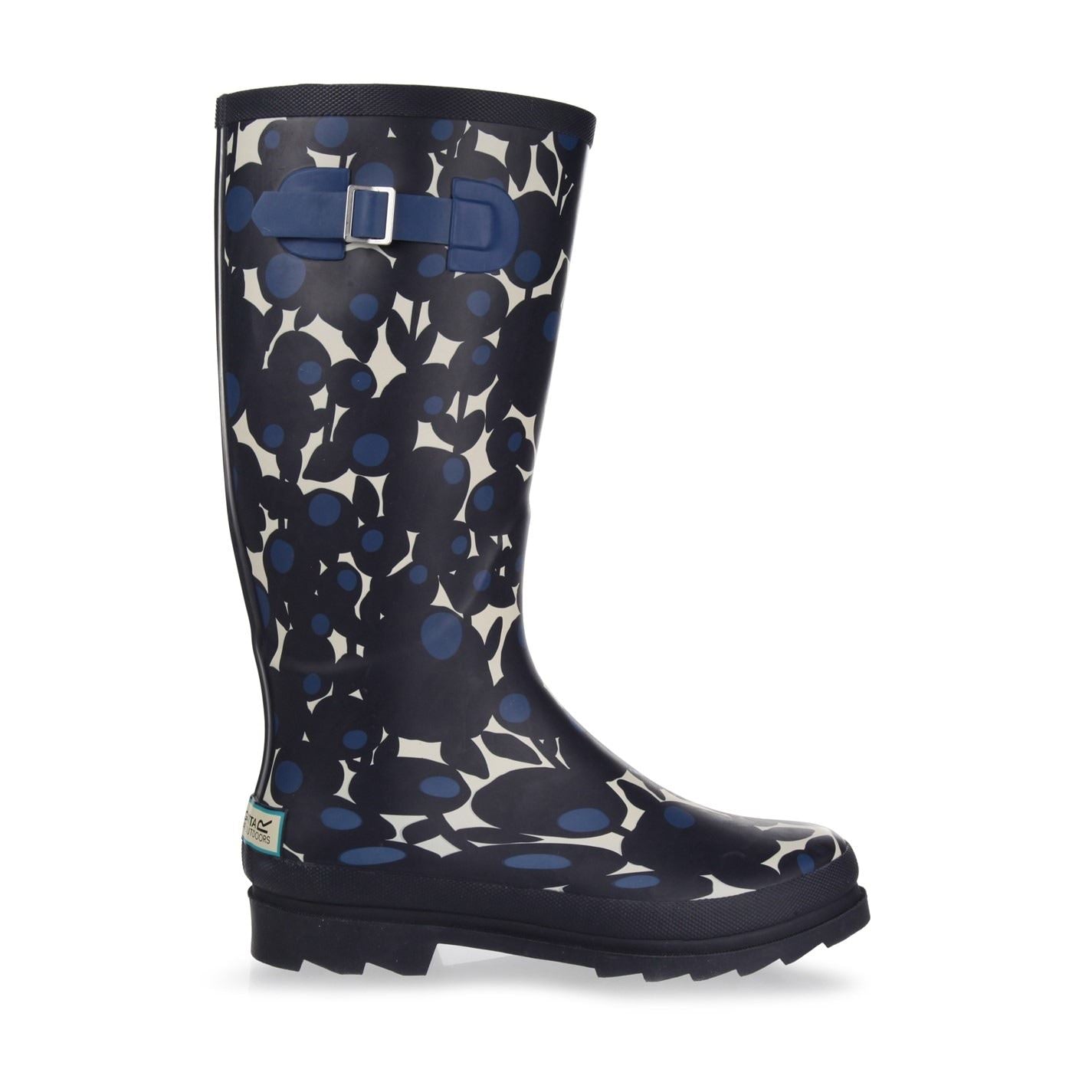 Regatta Orla Leaf Print Wellington Boots