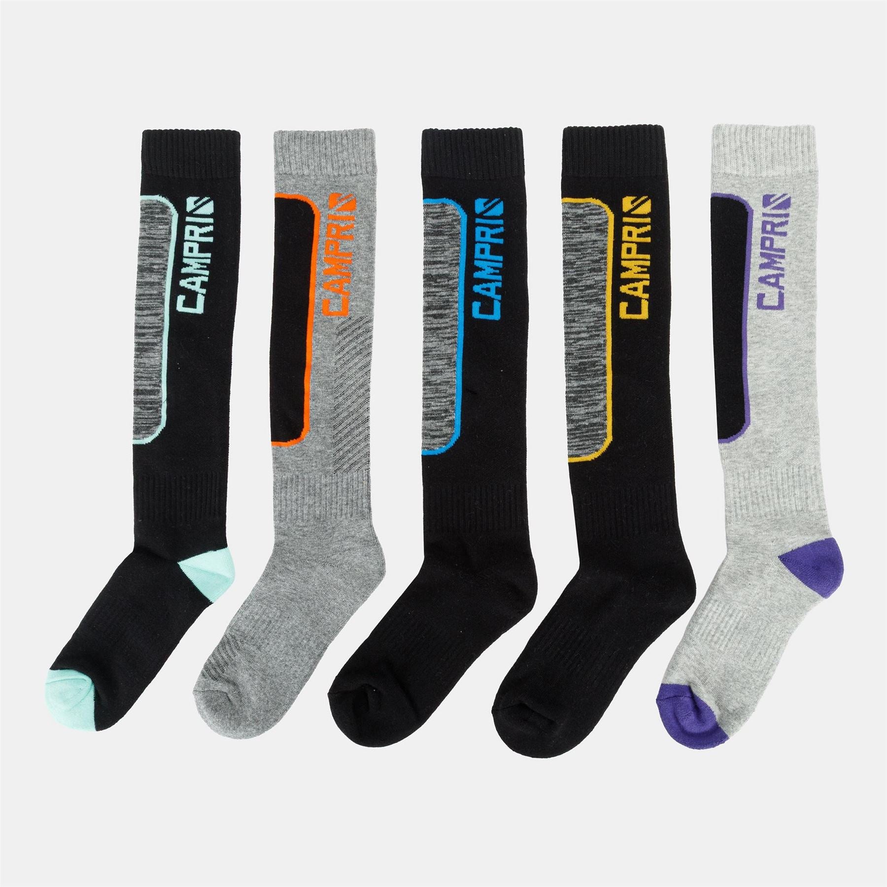 Campri Ski Sock 5pk Junior