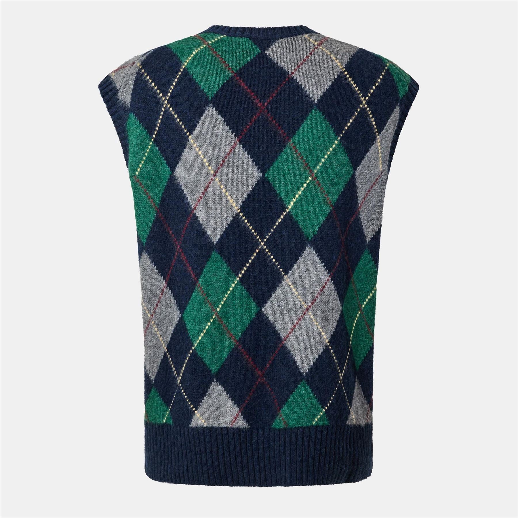 Polo Ralph Lauren Diamond Wool Knitted Sweater Vest