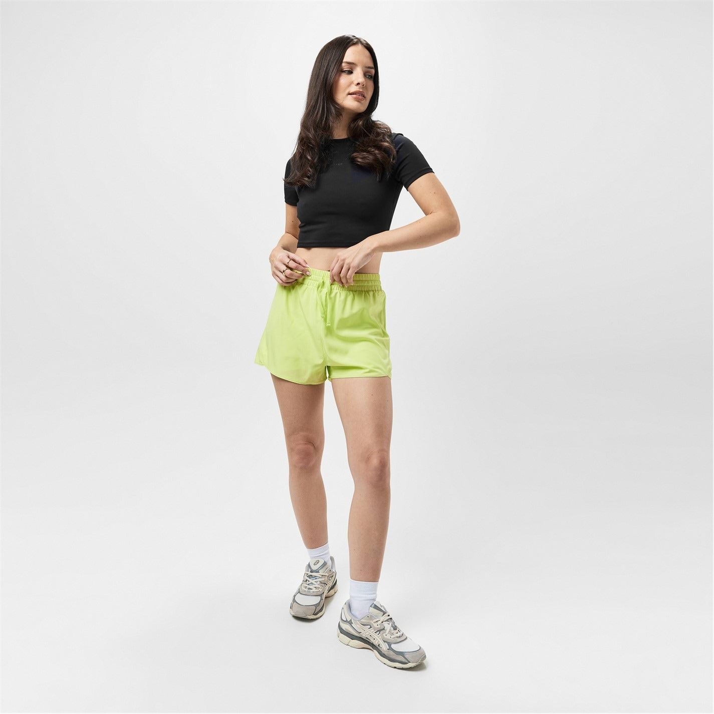 USA Pro Womens Pro Training Ss Crop T-Shirts