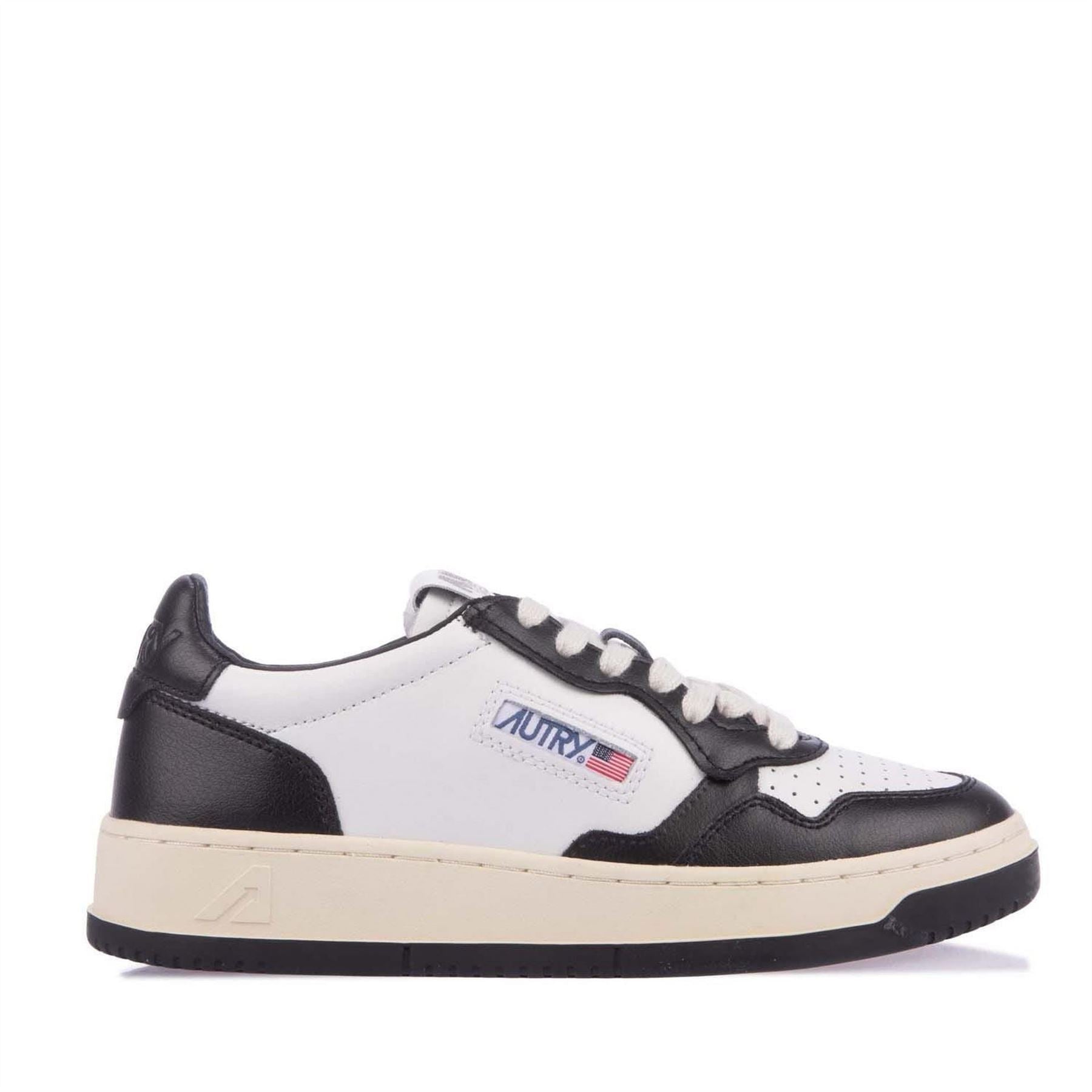 Autry Leather Court Trainers