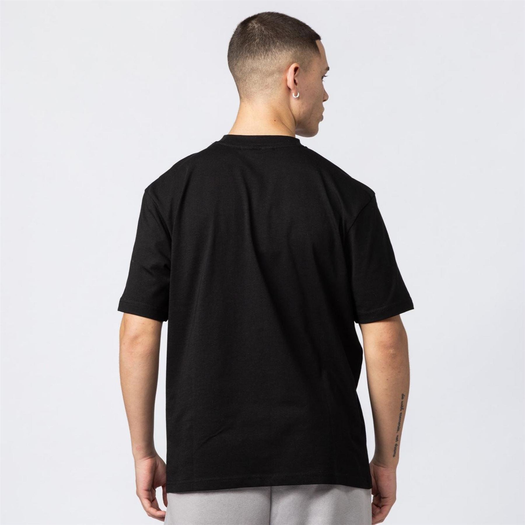 Mercier Badge Oversize Fit Crew Neck Short Sleeve T-Shirt