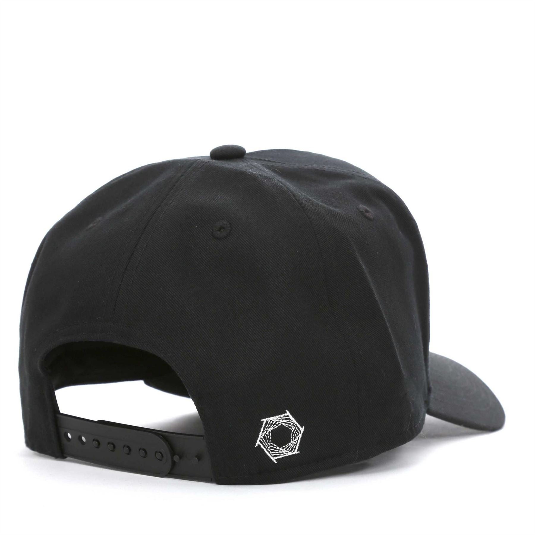 Societe Noir Lettering Embroidered Logo 6 Panel Baseball Cap