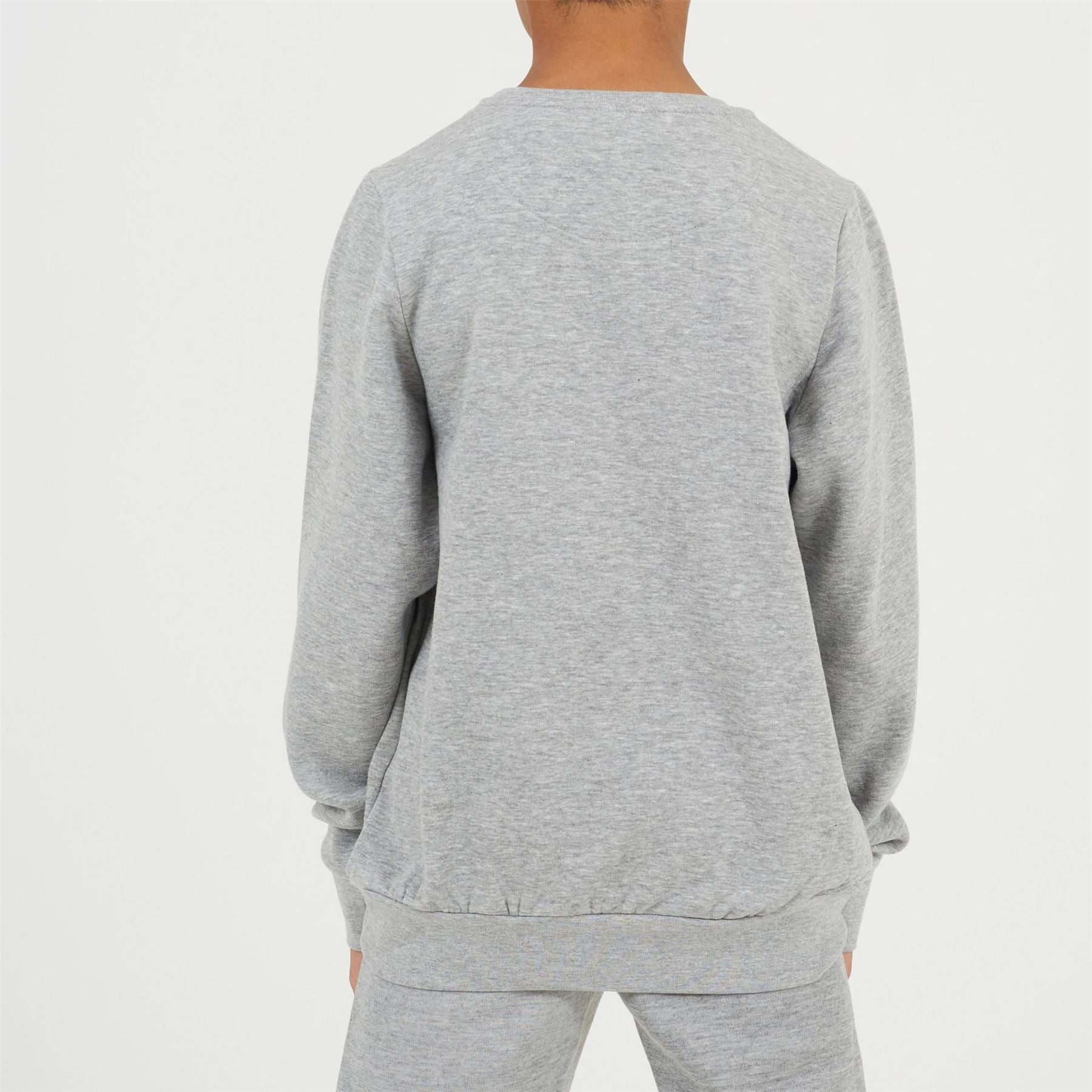 Brave Soul Crew Neck Long Sleeve Sweatshirt with Chest Pocket