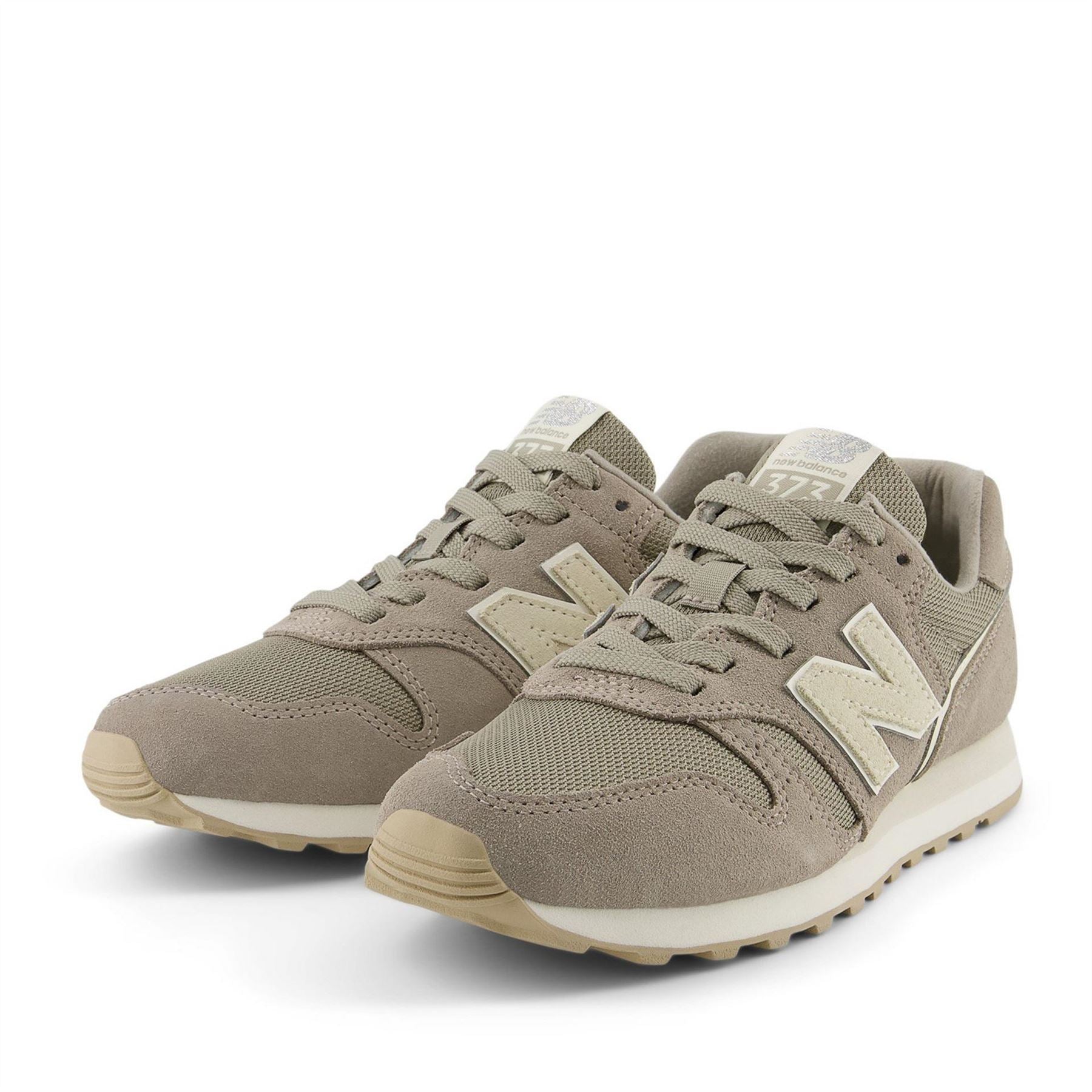 New Balance 373 Low Top Round Toe Flat Heel Sneakers