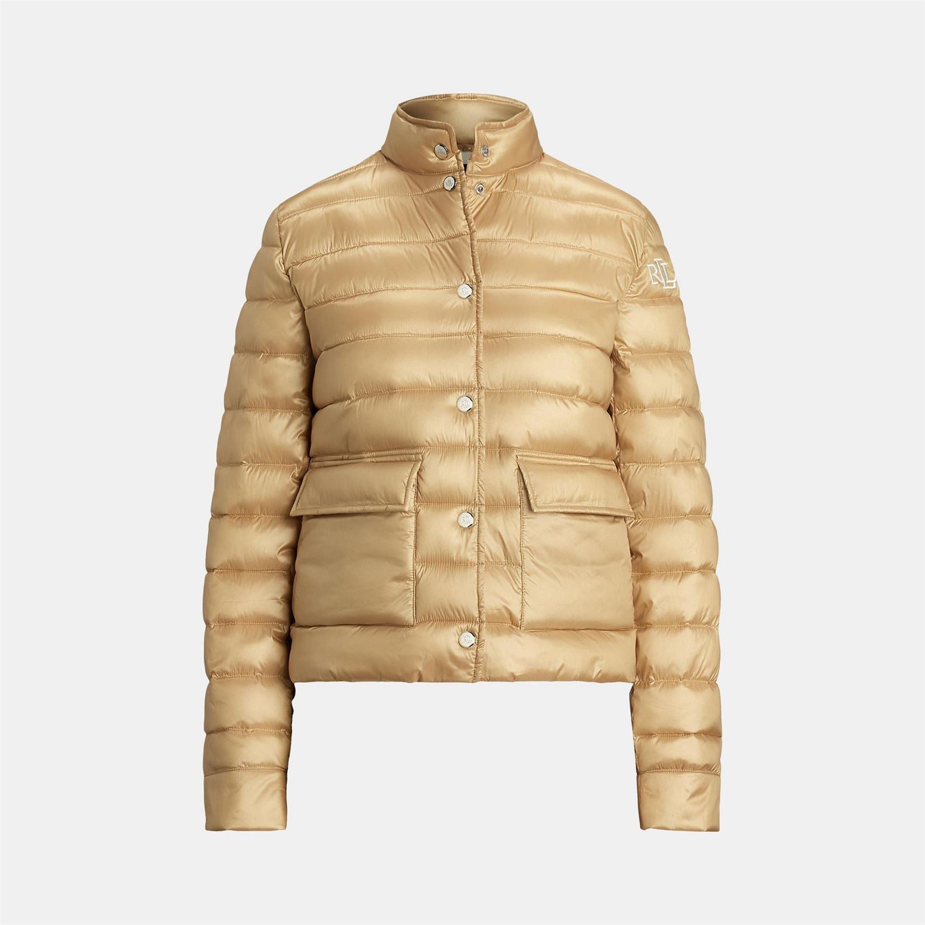 Lauren by Ralph Lauren Short High Neck Puffer Jacket