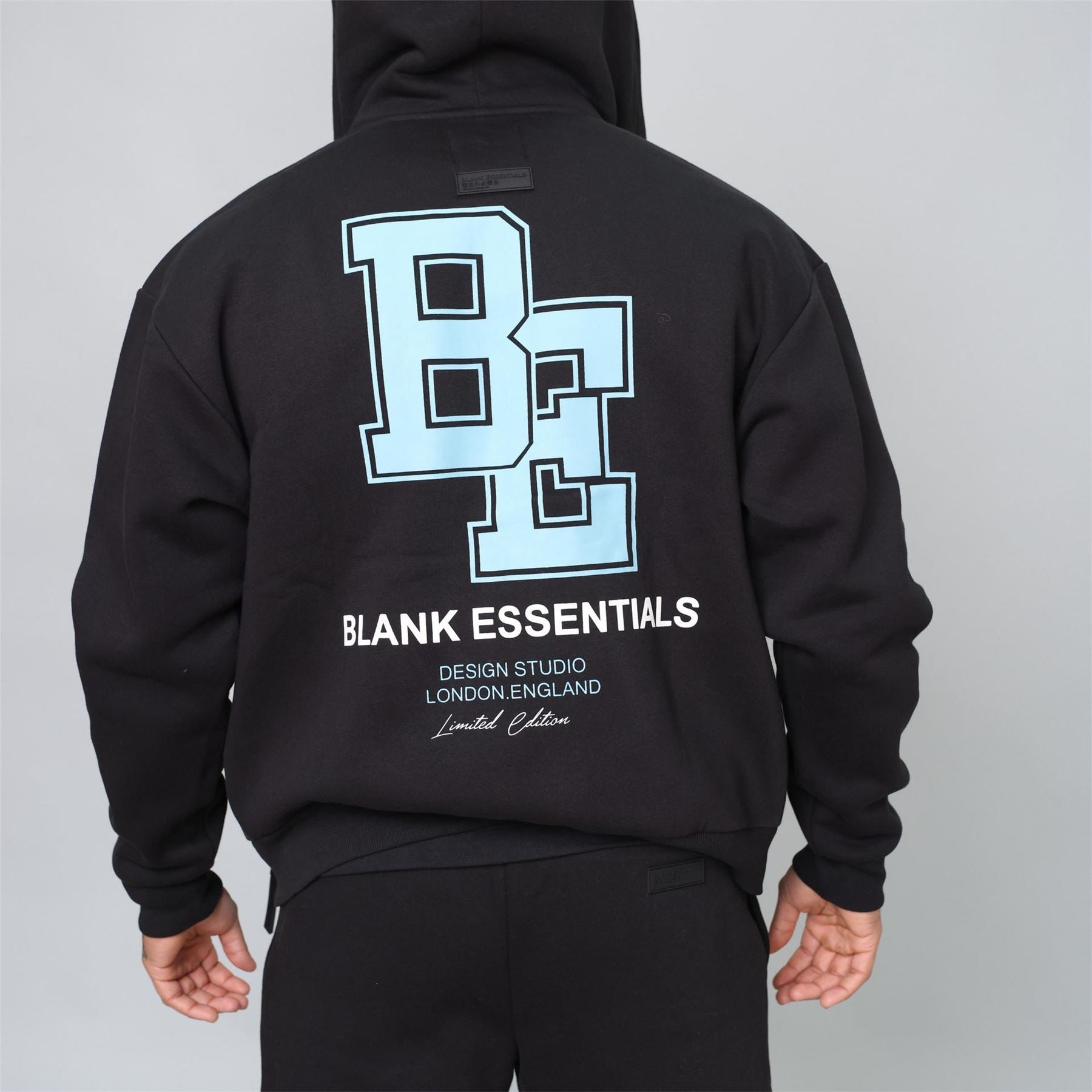 Blank Essentials Collegiate Zip Through Hoodie