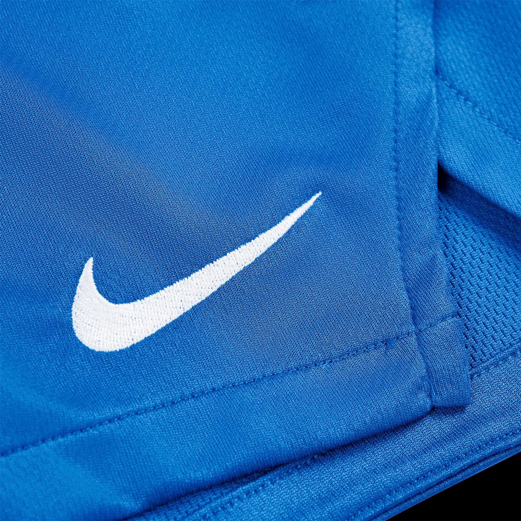 Nike Solid Patterned Soccer Shorts with Elasticated Waistband
