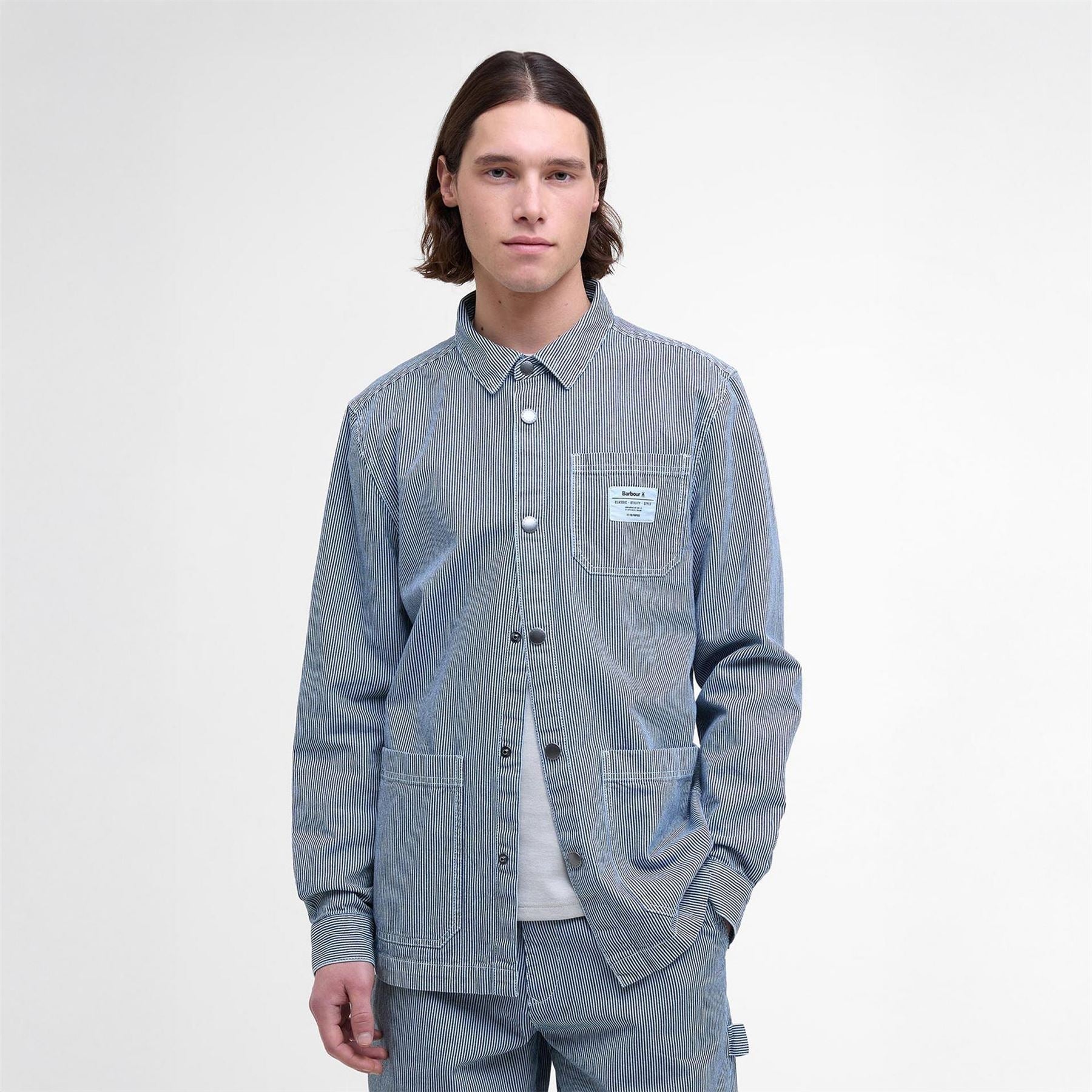 Barbour Striped Overshirt