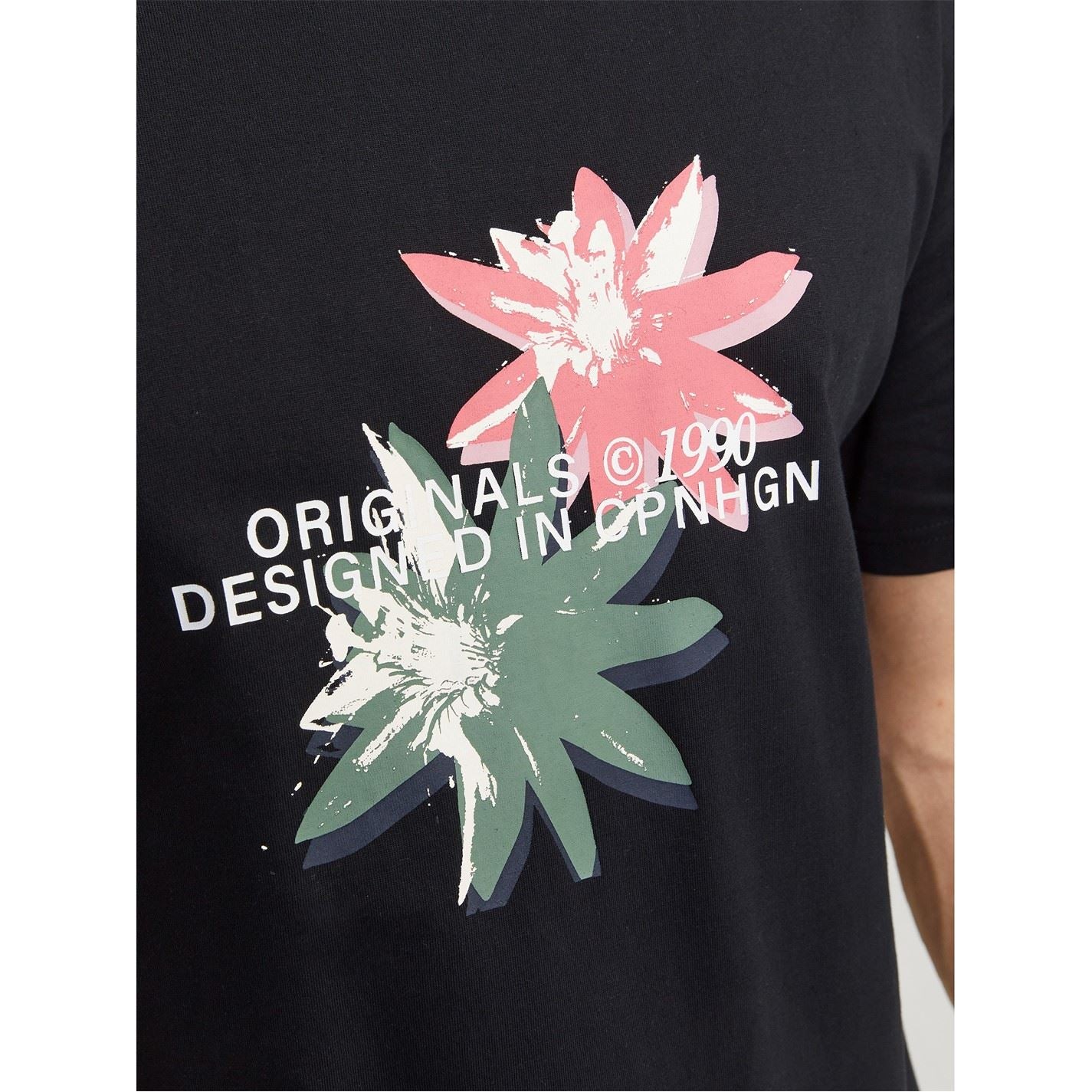 Jack and Jones Crew Neck Regular Fit Short Sleeve T-Shirt