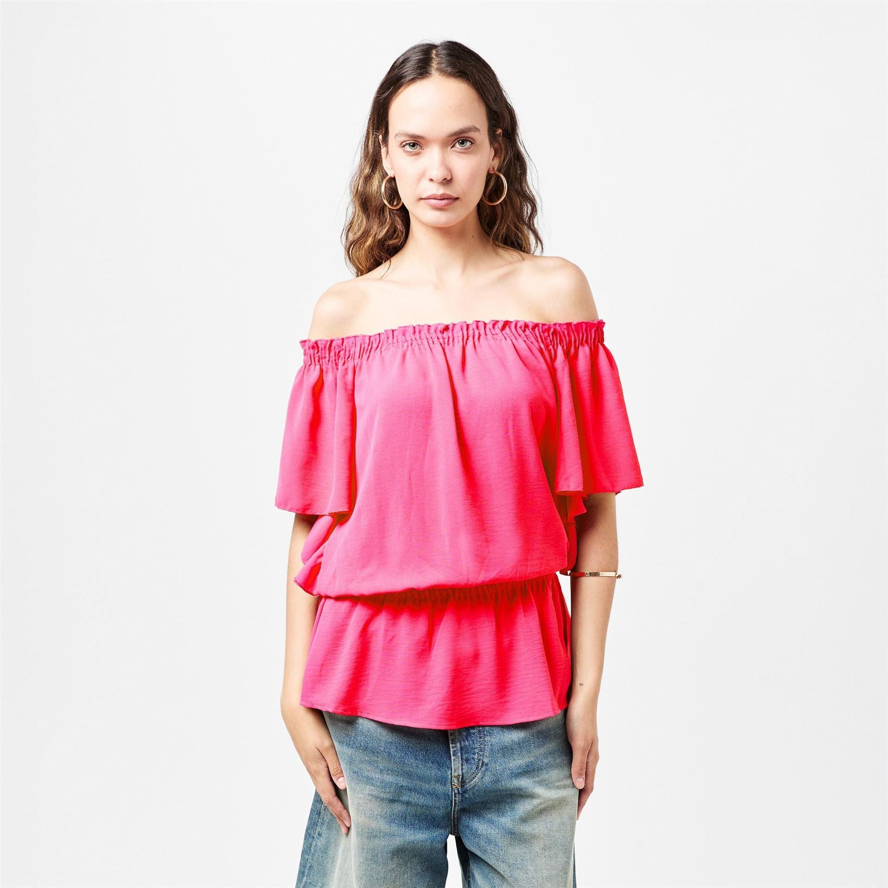 AX Paris Hem Bardot Top