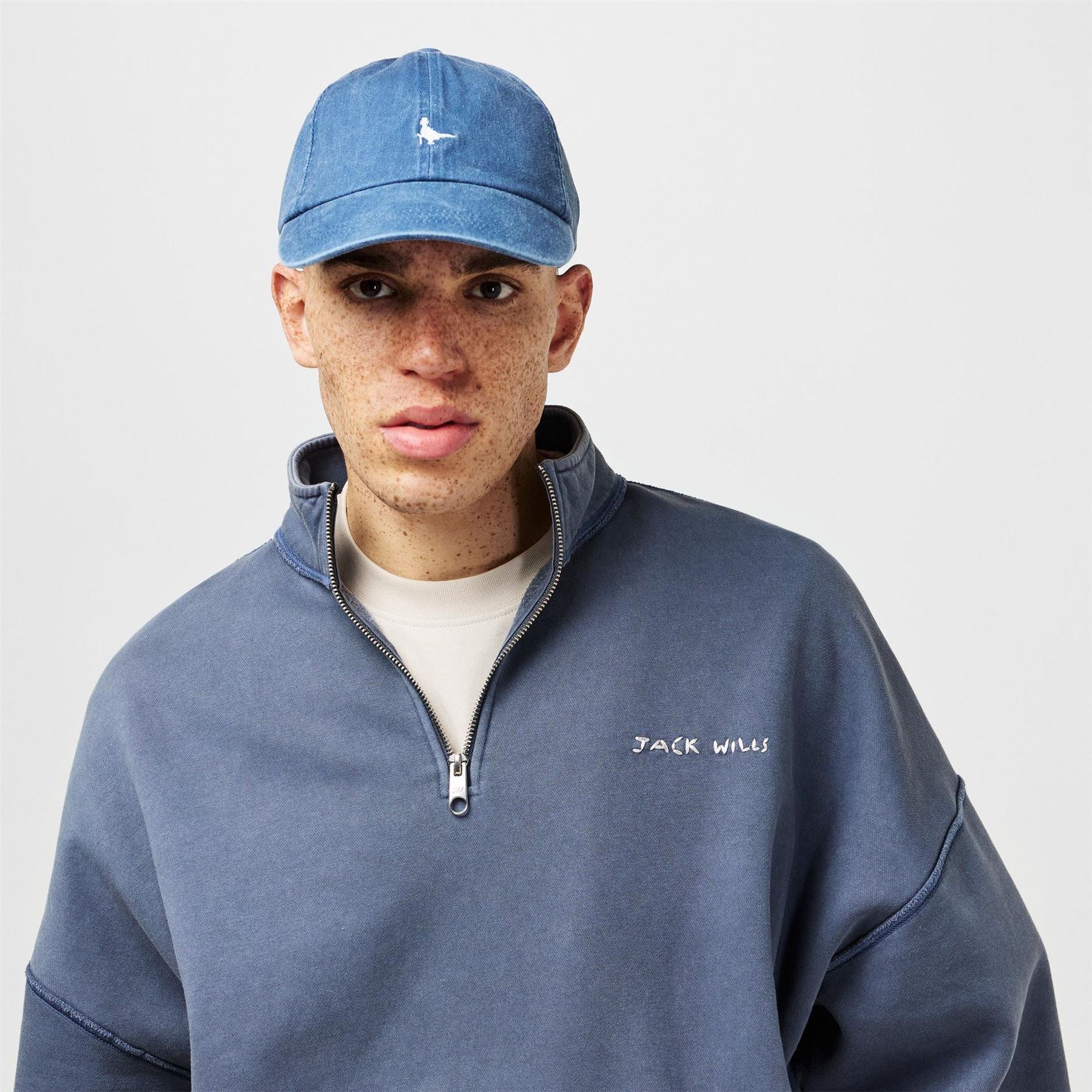 Jack Wills Well Relaxed Fit Drop Shoulder Sweatshirt
