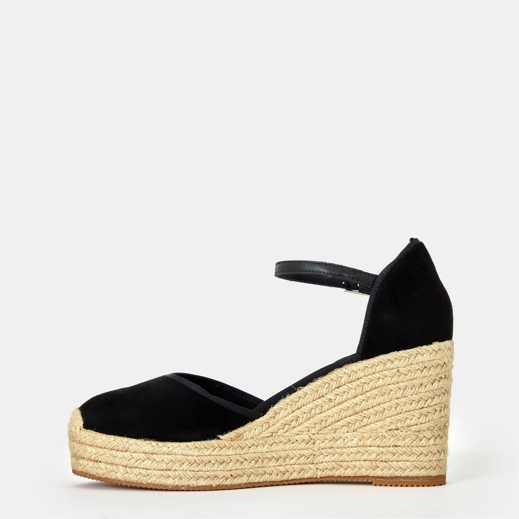 Boss Madeira Wedge High Heel Espadrille Sandals