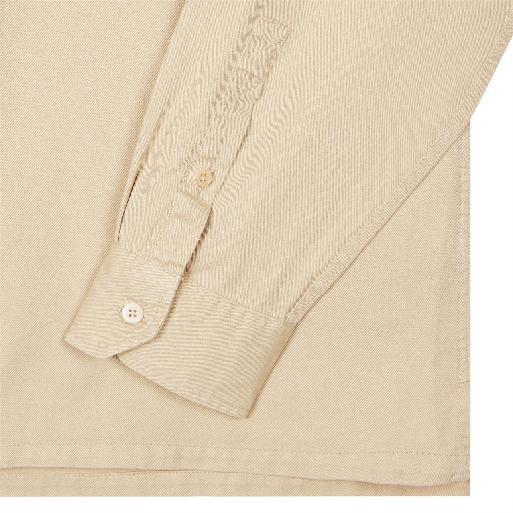 PS Paul Smith Solid Patterned Overshirt with Chest Pocket