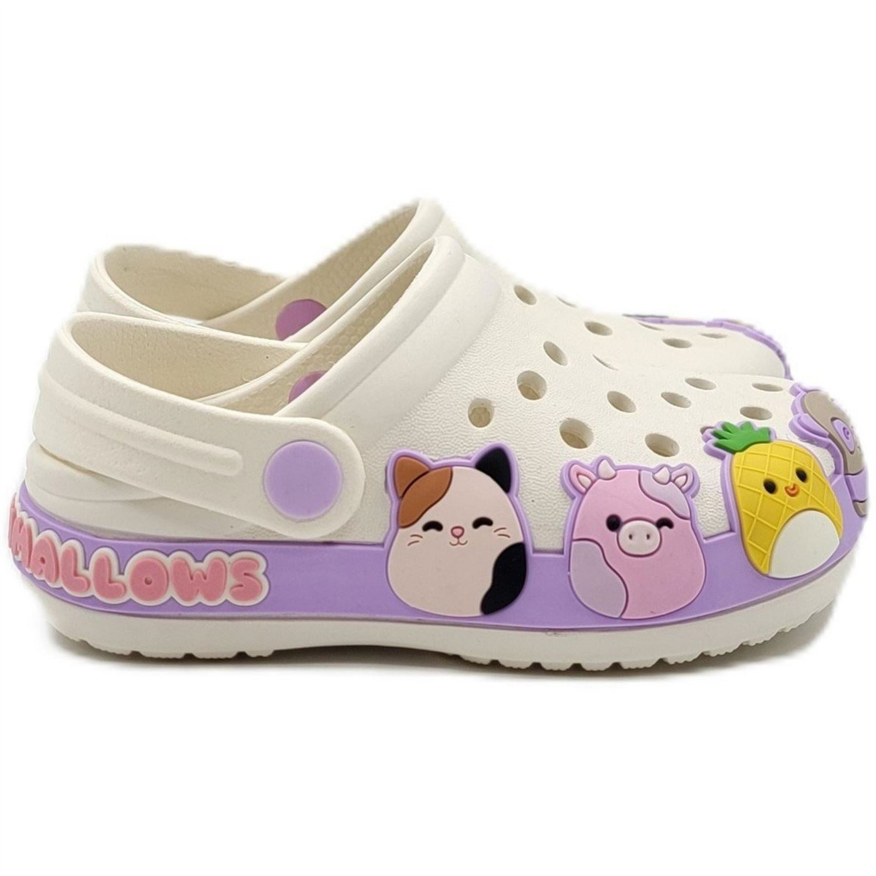 Character Cartoon Print Closed-Toe Clogs