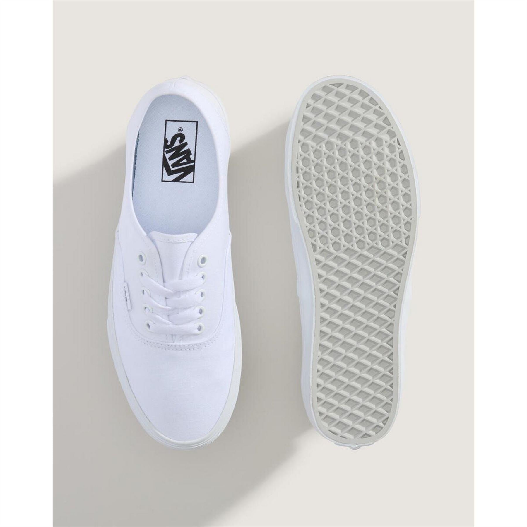 Vans Authentic Canvas Low Top Skate Shoes