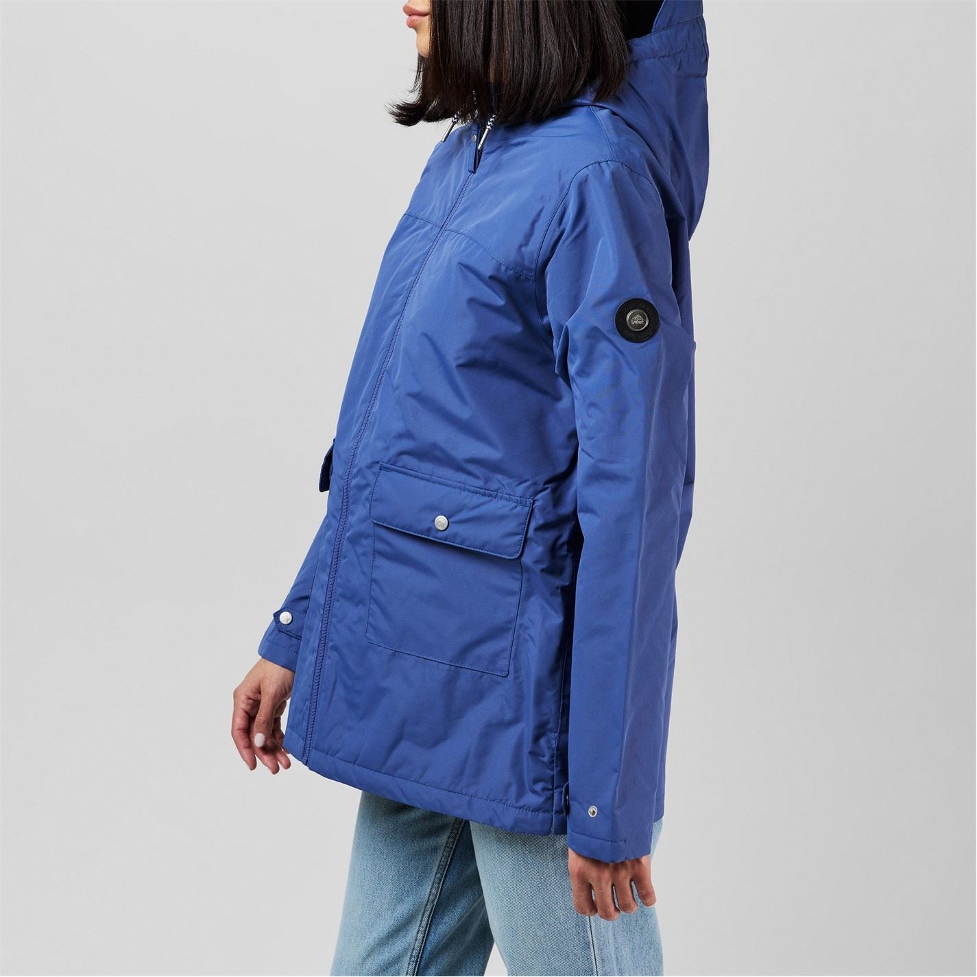 Gelert Coast Waterproof Wind Resistant Hooded Insulated Puffer Jacket