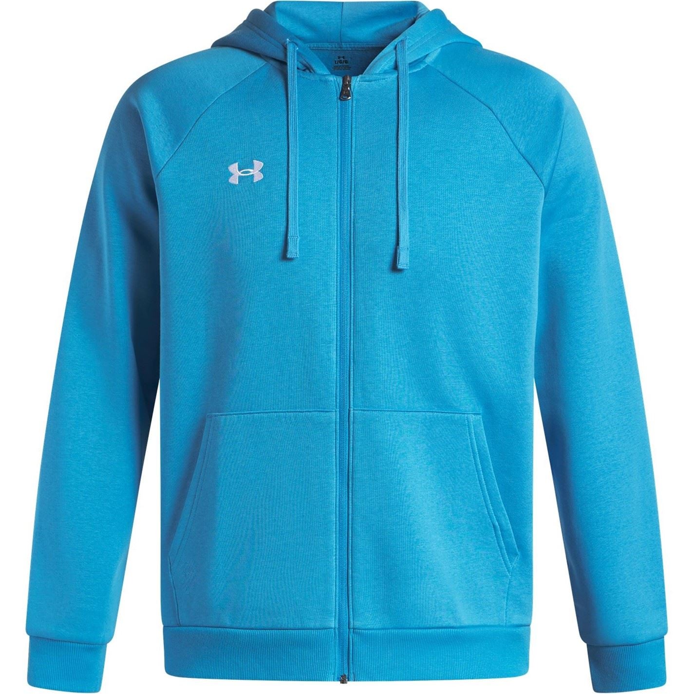 Under Armour Mens Armour Ua Rival Fleece Full Zip Hoodie