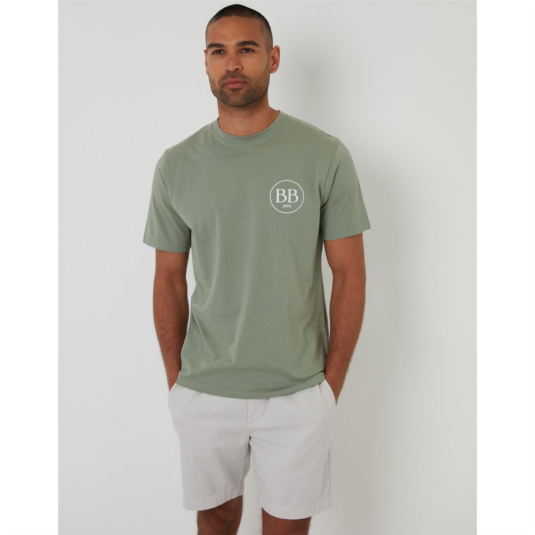 Threadbare Regular Fit Crew Neck Short Sleeve T-Shirt