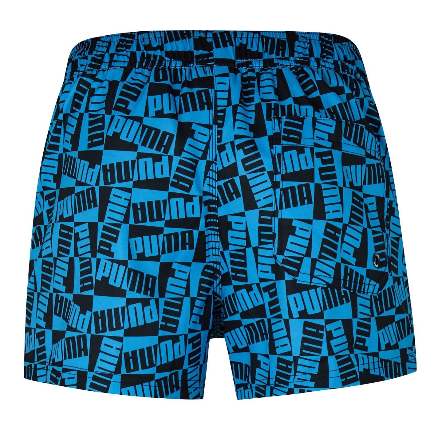 Puma All Over Logo Swim Shorts