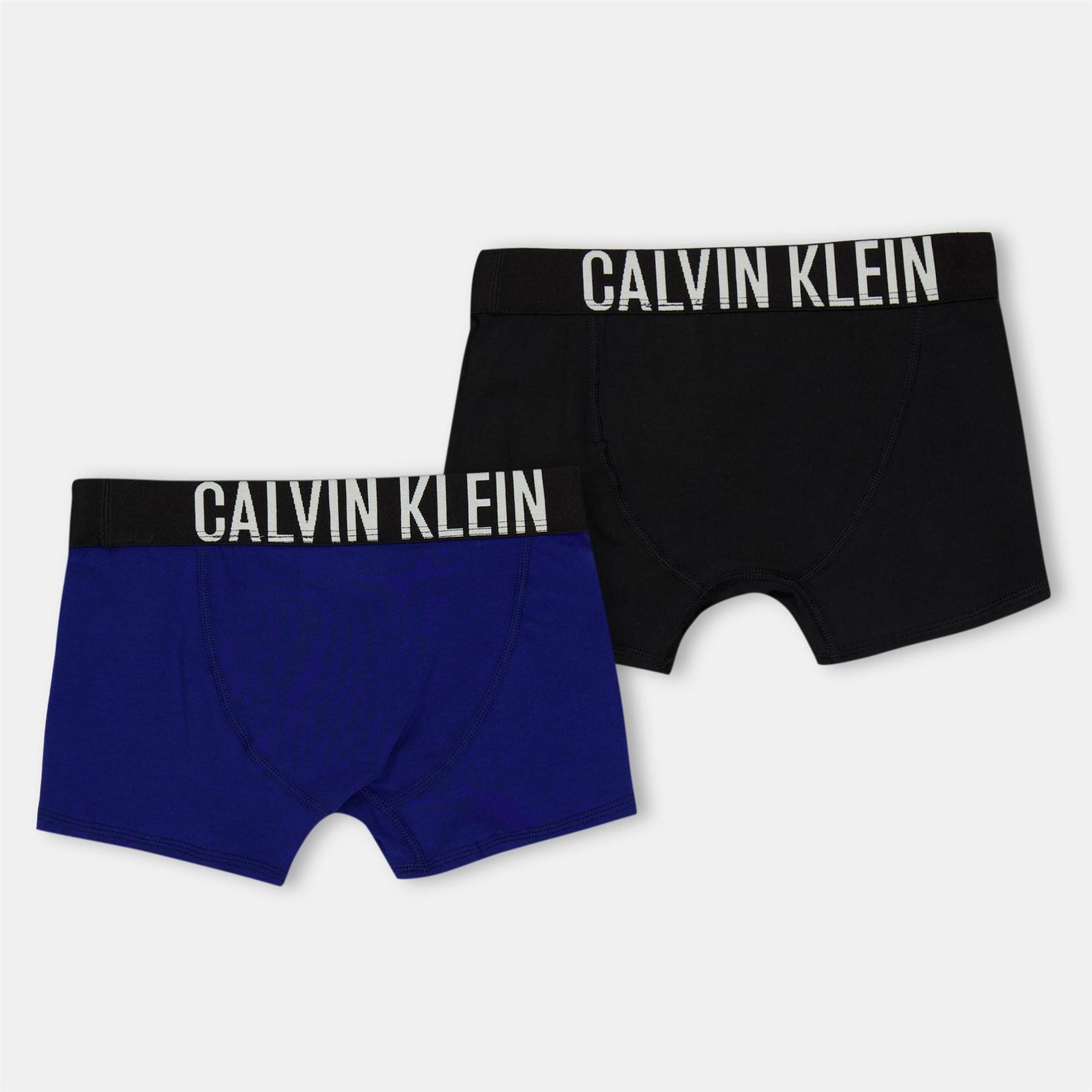 Calvin Klein 2 Pack Solid Patterned Trunk