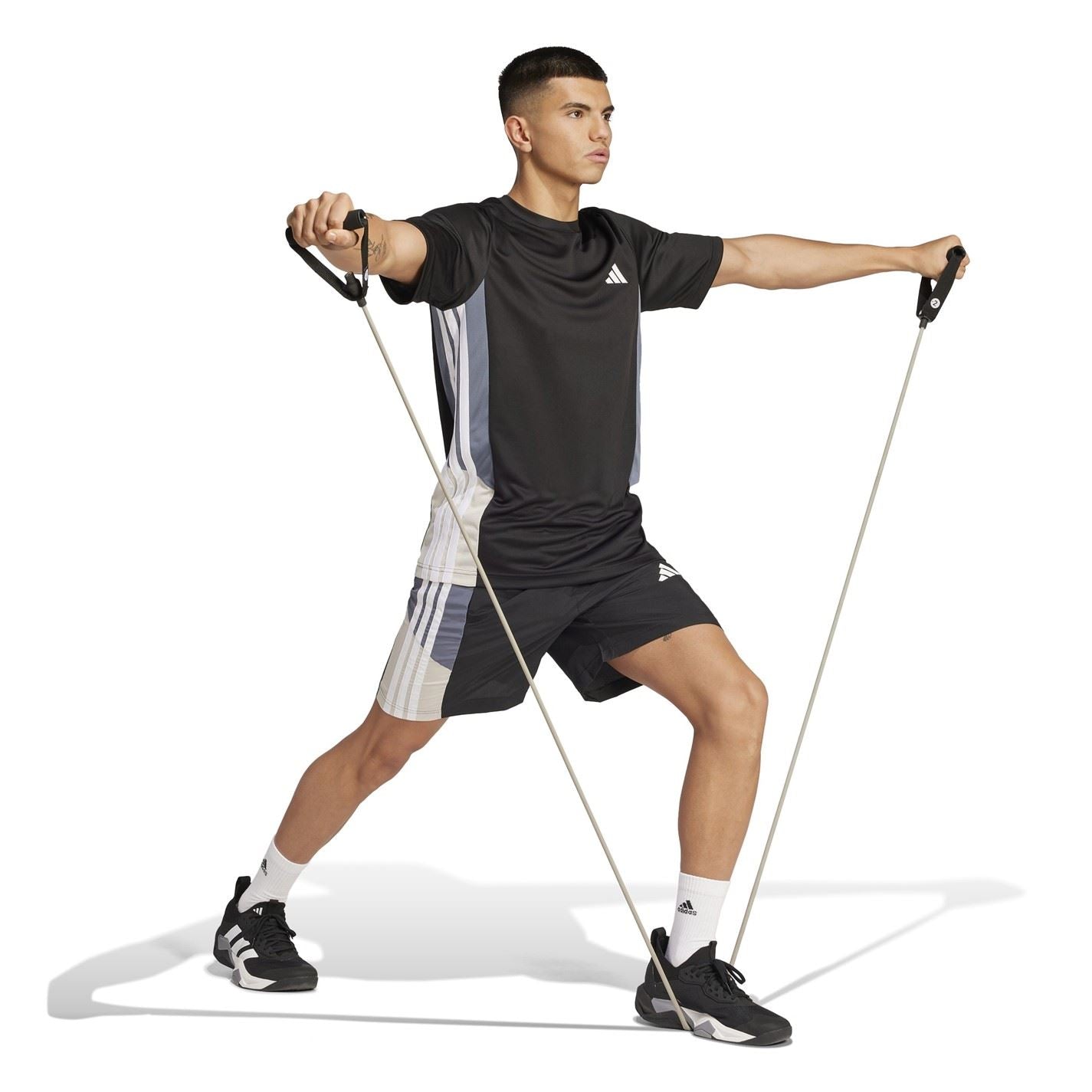 adidas Train Essentials Colourblock T-Shirt Adults