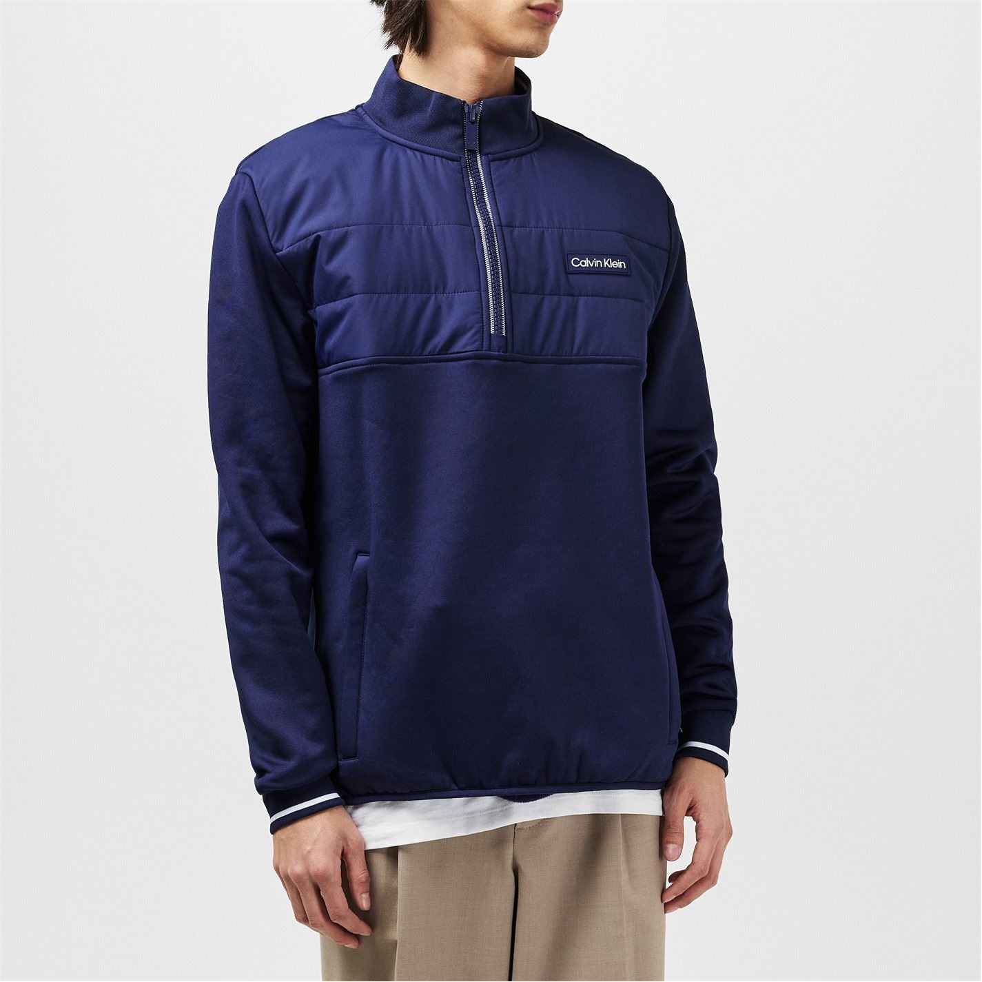 Calvin Klein Golf Baylor Creek Hybrid Half Zip Pullover