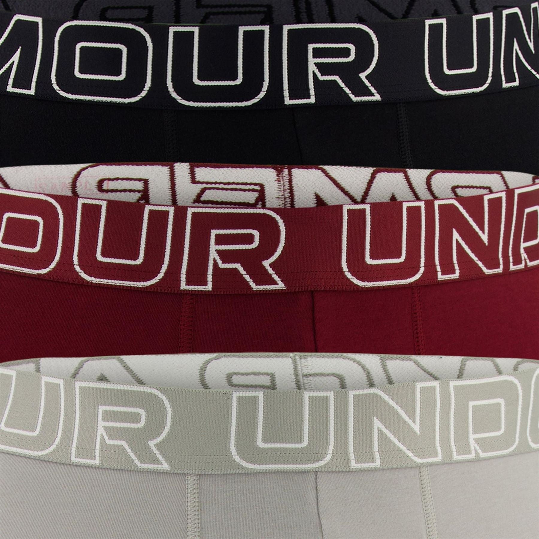 Under Armour Cotton 3 Pack Boxer Brief