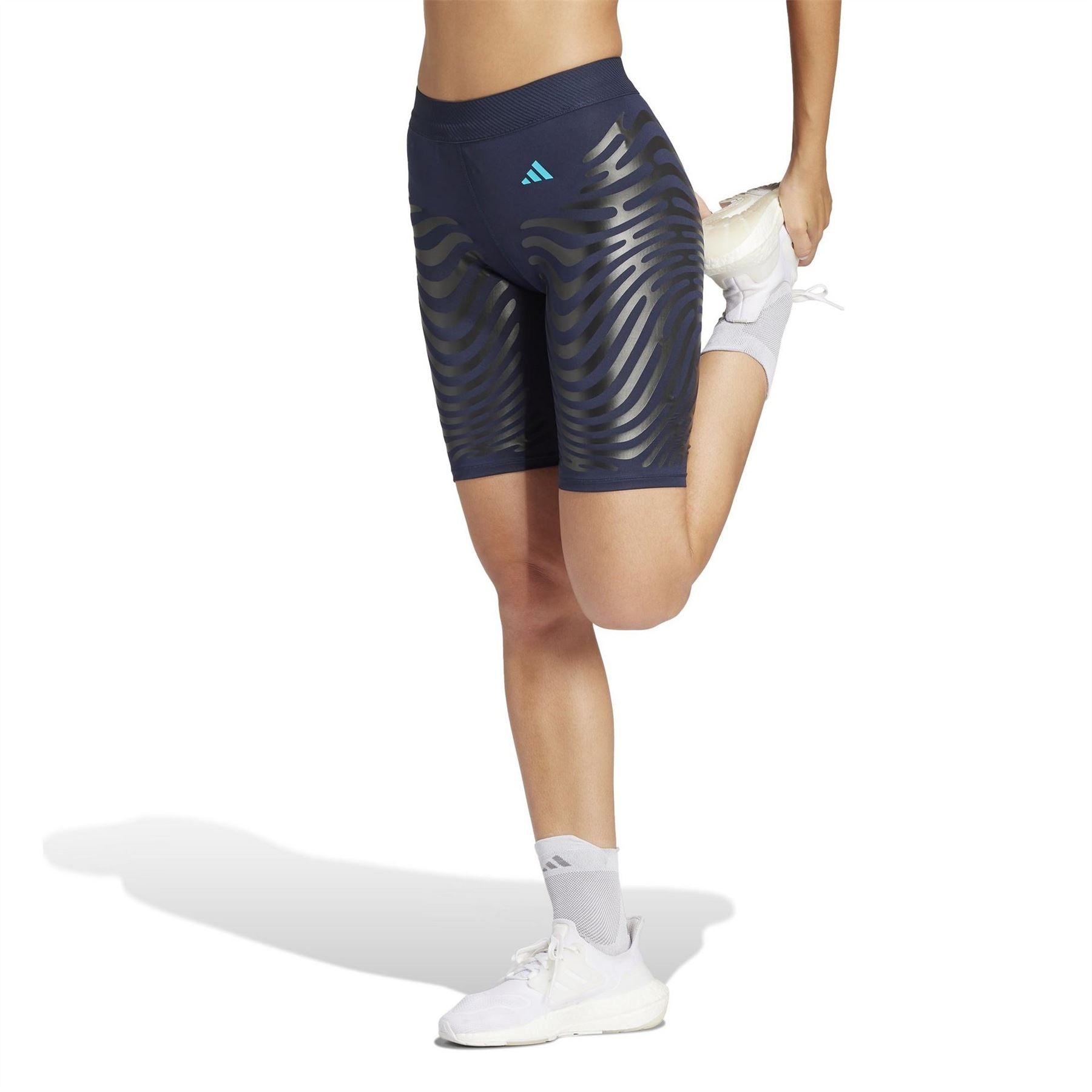 adidas Womens Adizero Compression Short Running Tights
