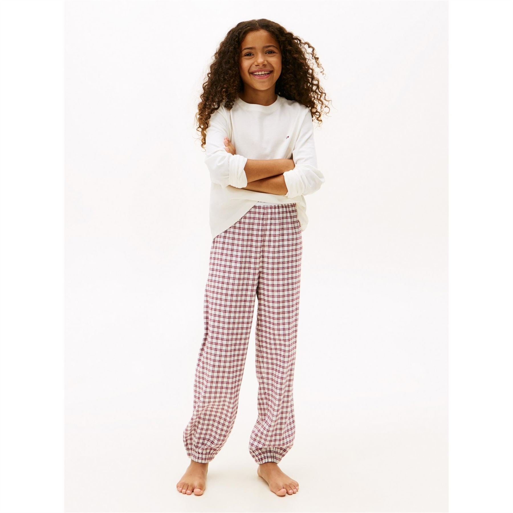 Tommy Hilfiger Crew Neck Long Sleeve Pyjama Set