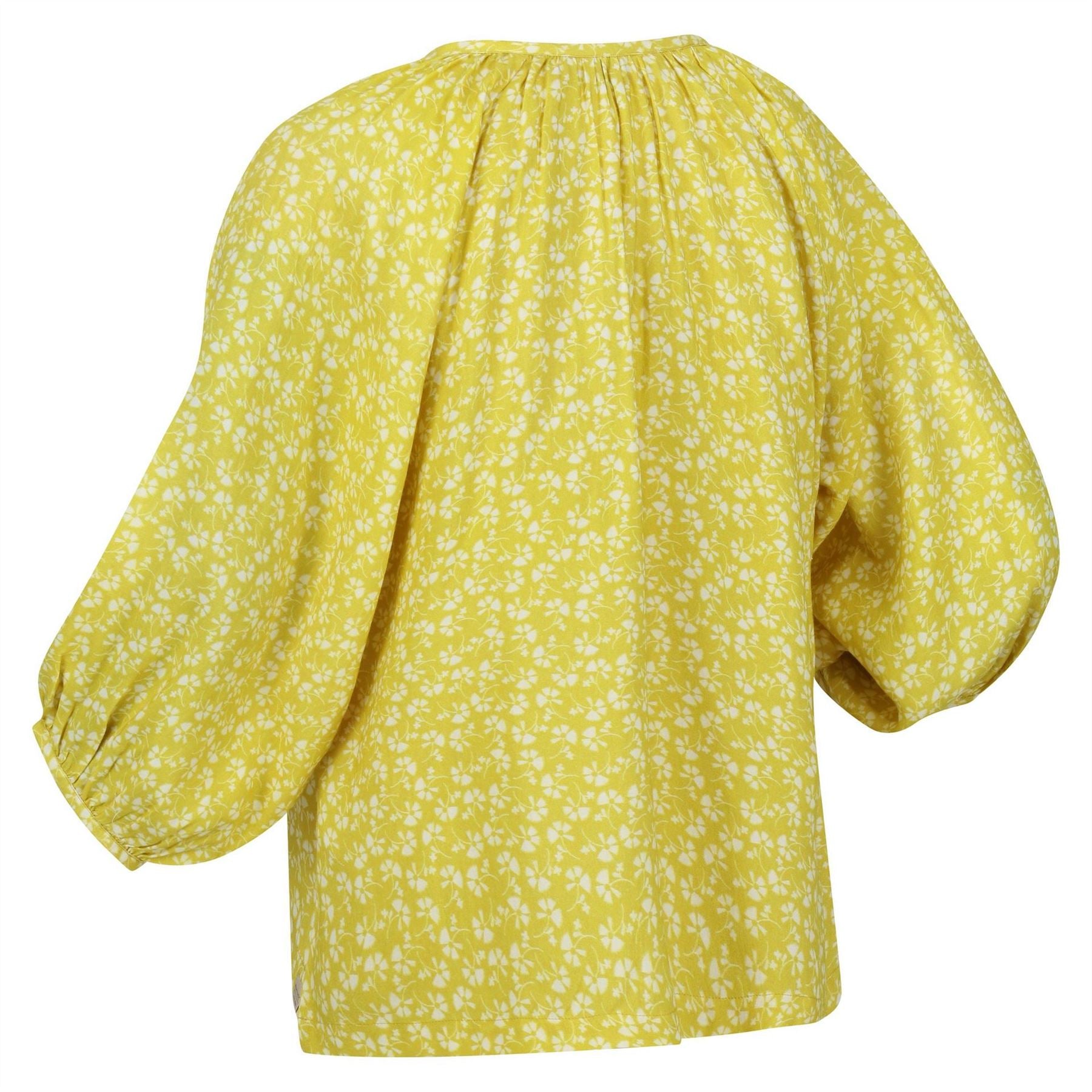 Regatta Orla Relaxed Fit Keyhole Neck Balloon Sleeve Blouse
