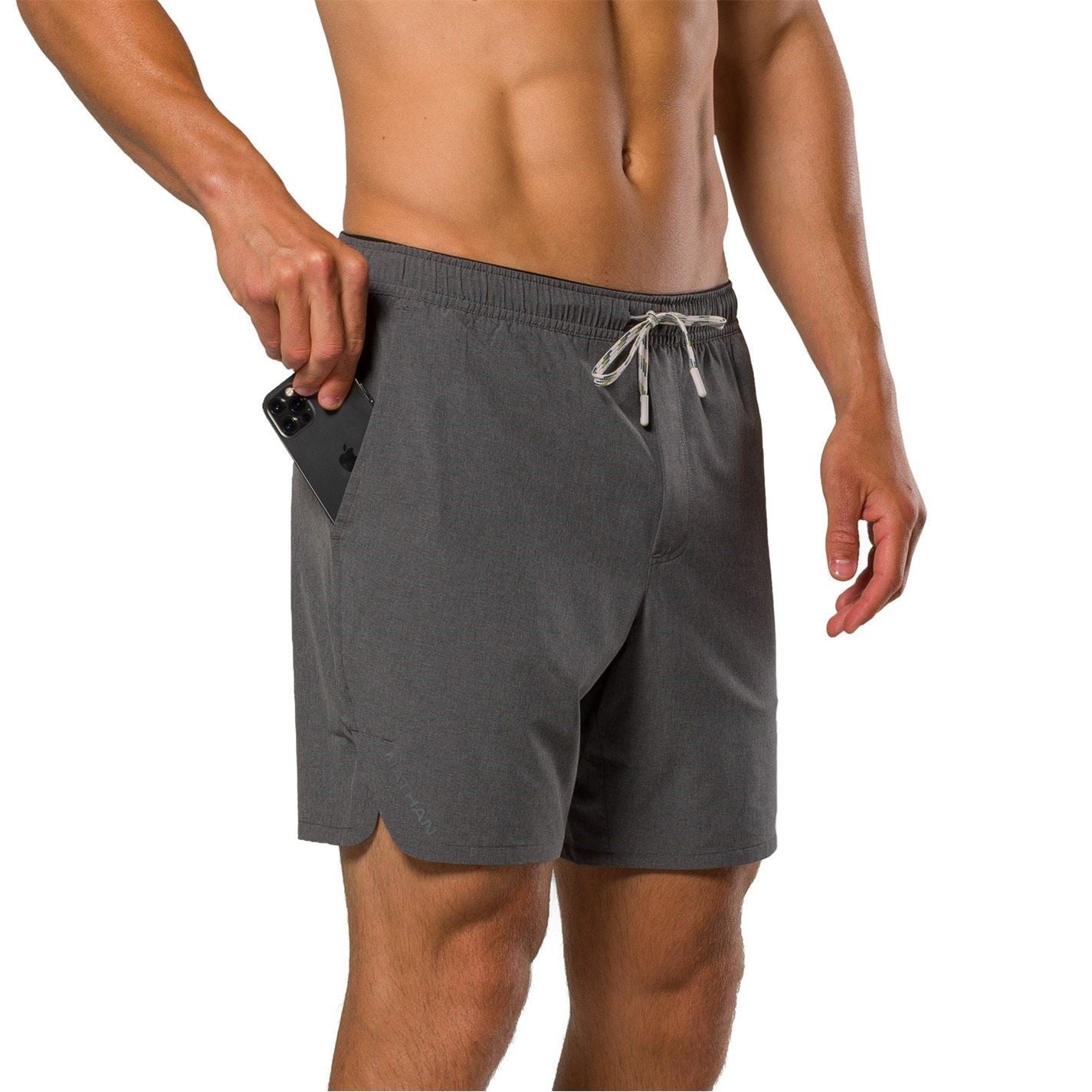 Nathan Essential Bermuda Shorts with Curved Hem