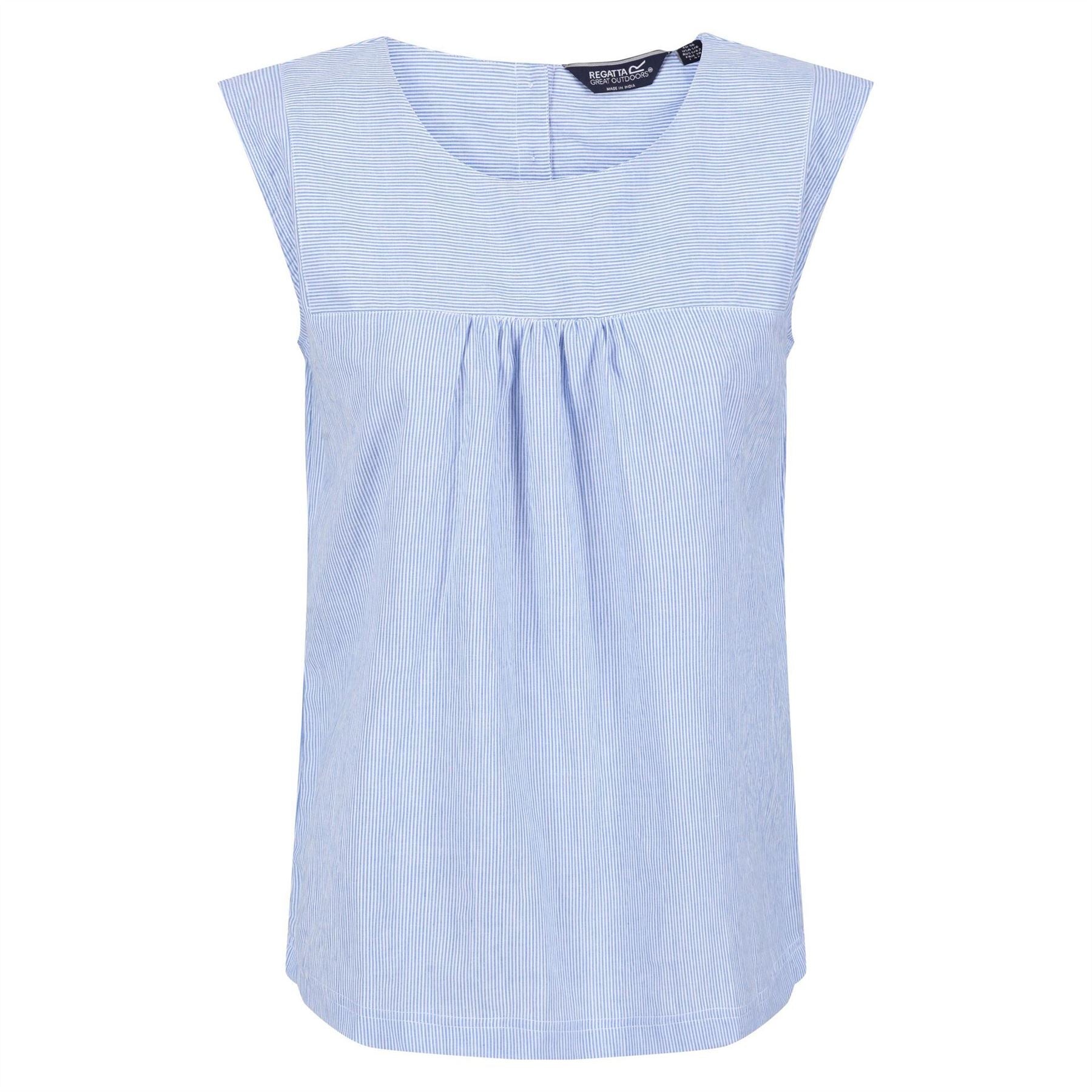 Regatta Bridgidine Crew Neck Sleeveless Shell Blouse