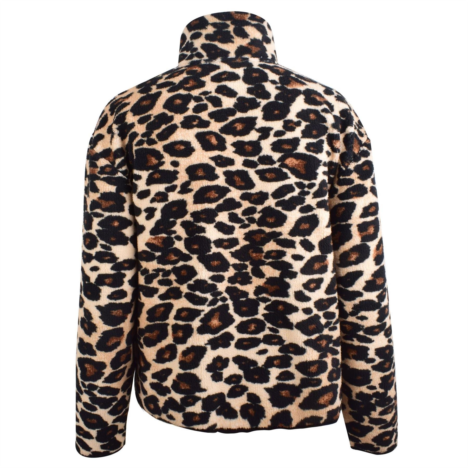 SoulCal Borg Relaxed Fit Zip Neck Sweatshirt