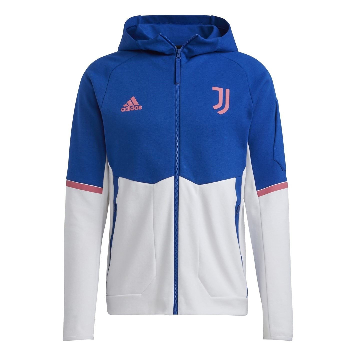 adidas Juve Hooded Regular Fit Athletic Top