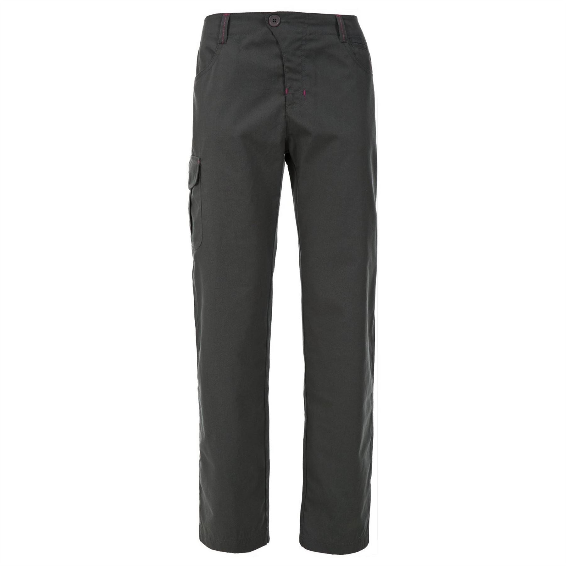 Trespass Rambler Solid Patterned Straight Cargo Trousers