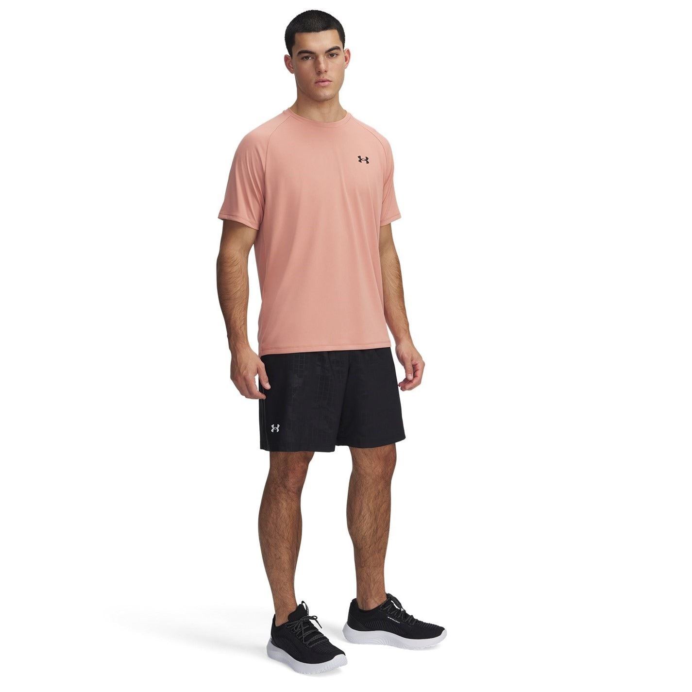Under Armour Mens Armour Ua Woven Emboss Short Tracksuit