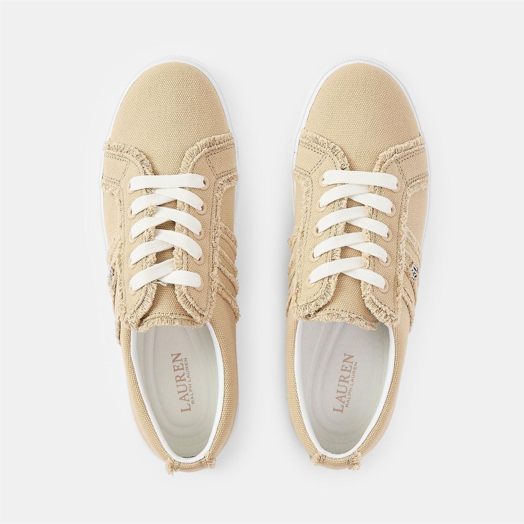 Lauren by Ralph Lauren Janson Leather Court Trainers