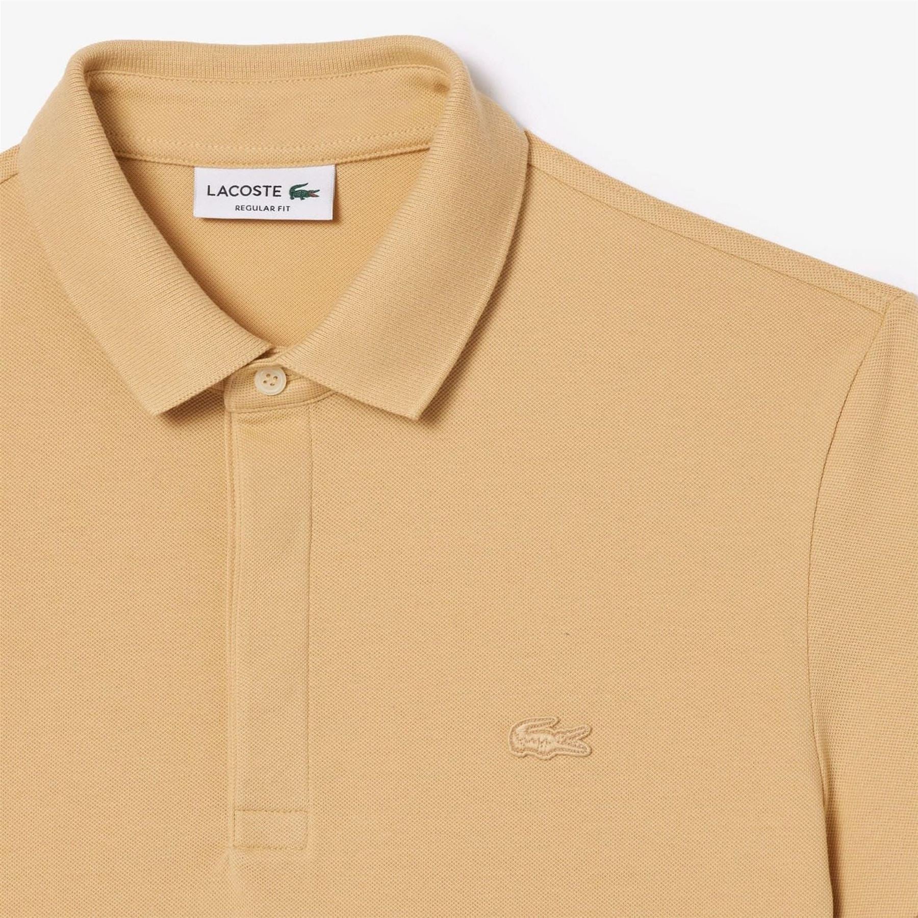 Lacoste Regular Fit Paris Stretch Piqué Polo Shirt