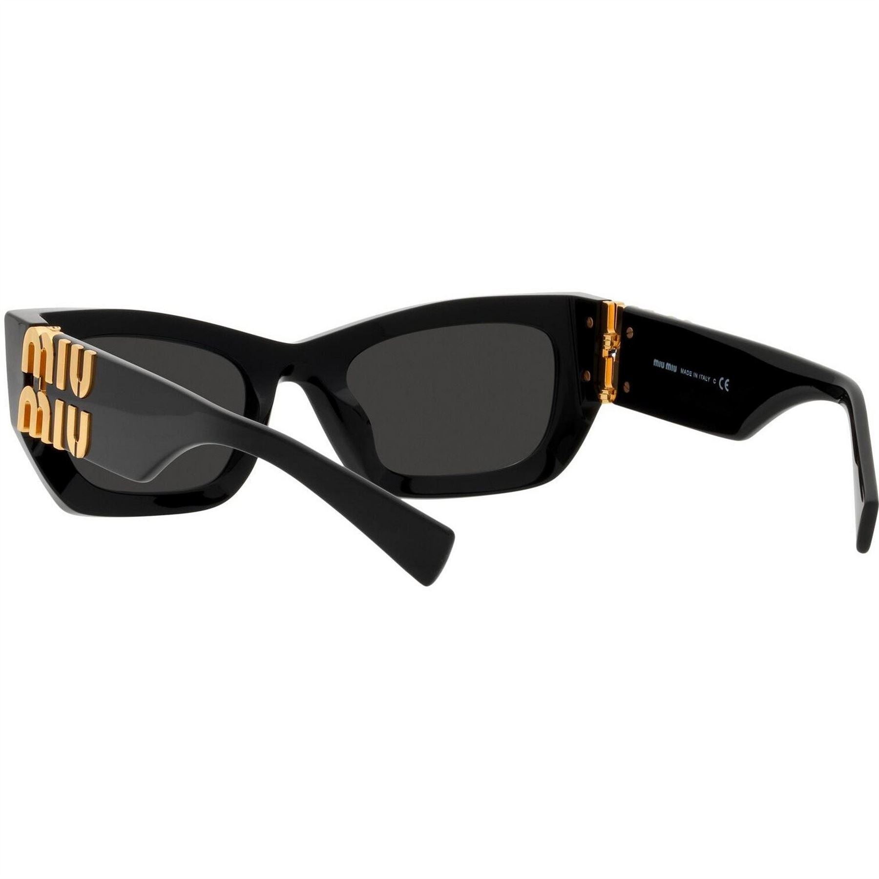 Miu Miu Logo Plaque Rectangular Sunglasses