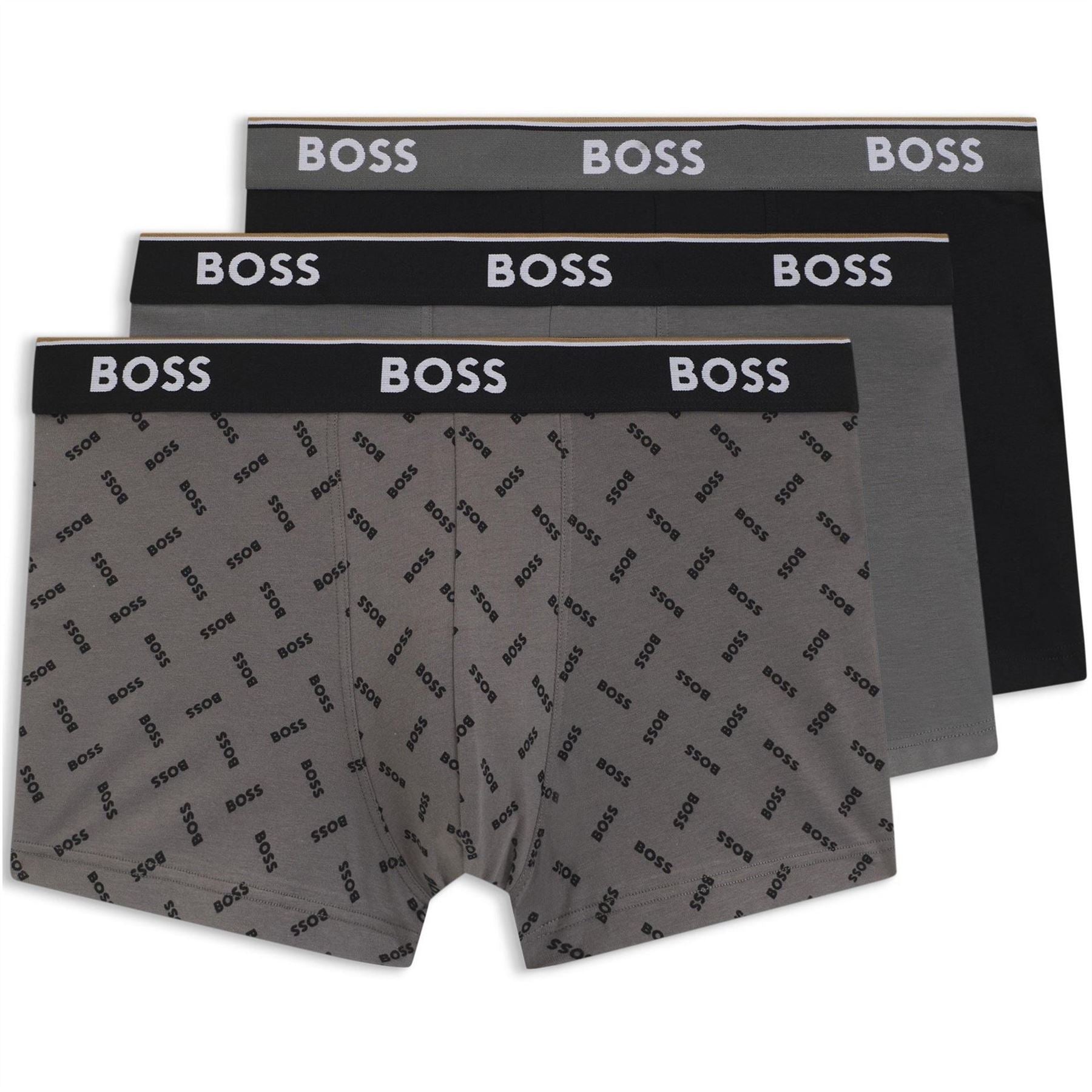 Boss BOSS Bodywear 3 Pack Boxer Shorts with Logo Detail