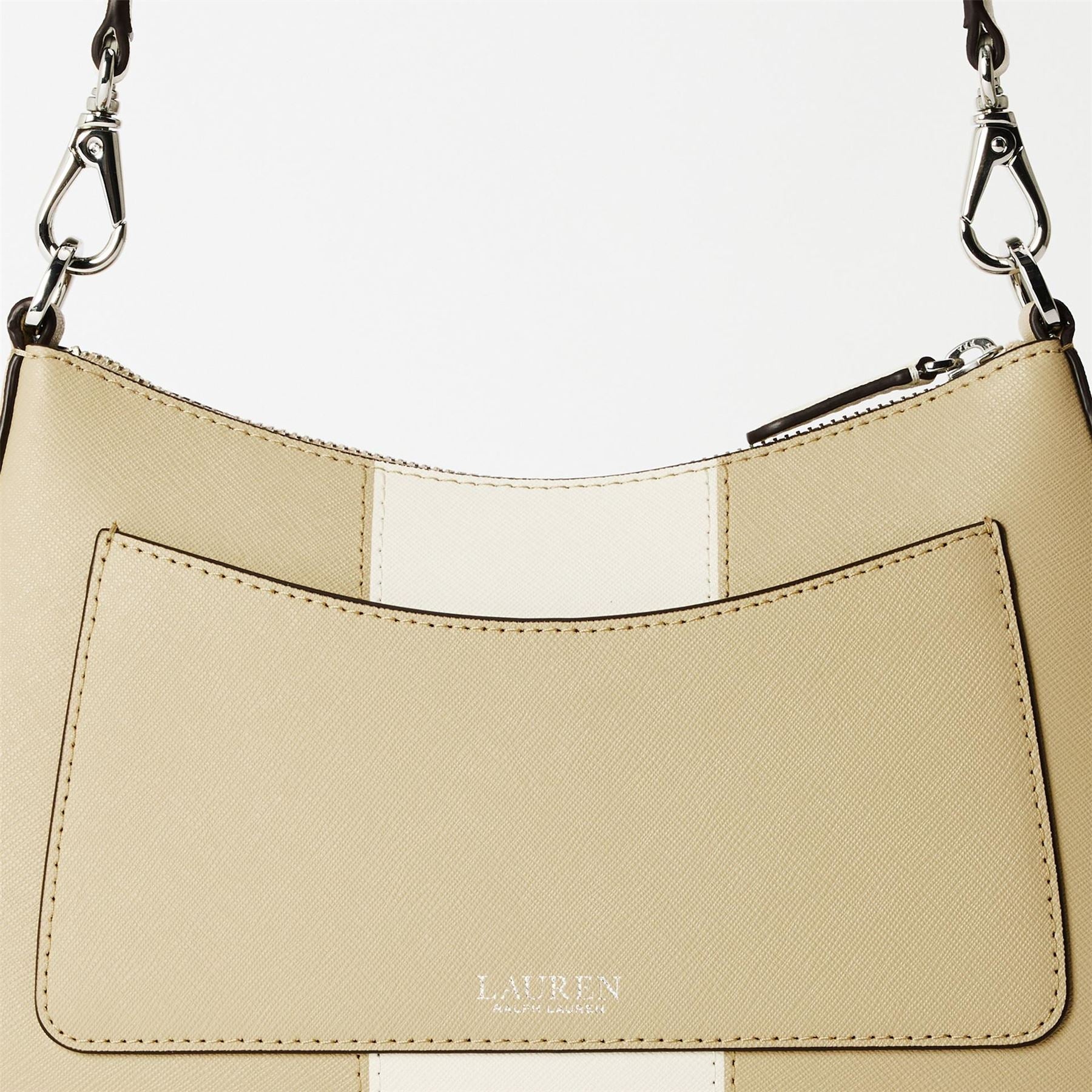 Lauren by Ralph Lauren Danni Leather Shoulder Bag