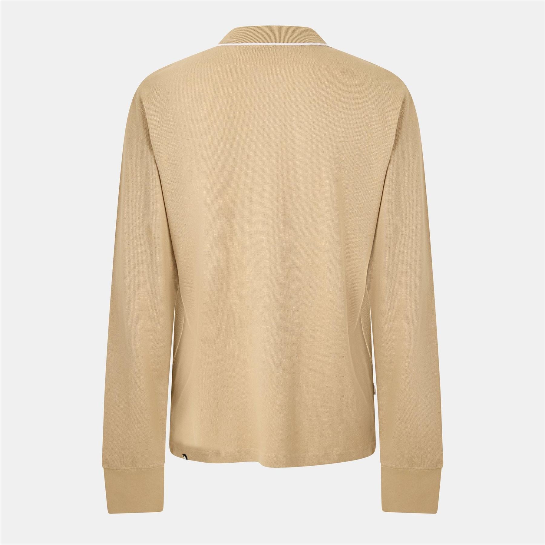 Money Patch Regular Fit Long Sleeve Polo Shirt